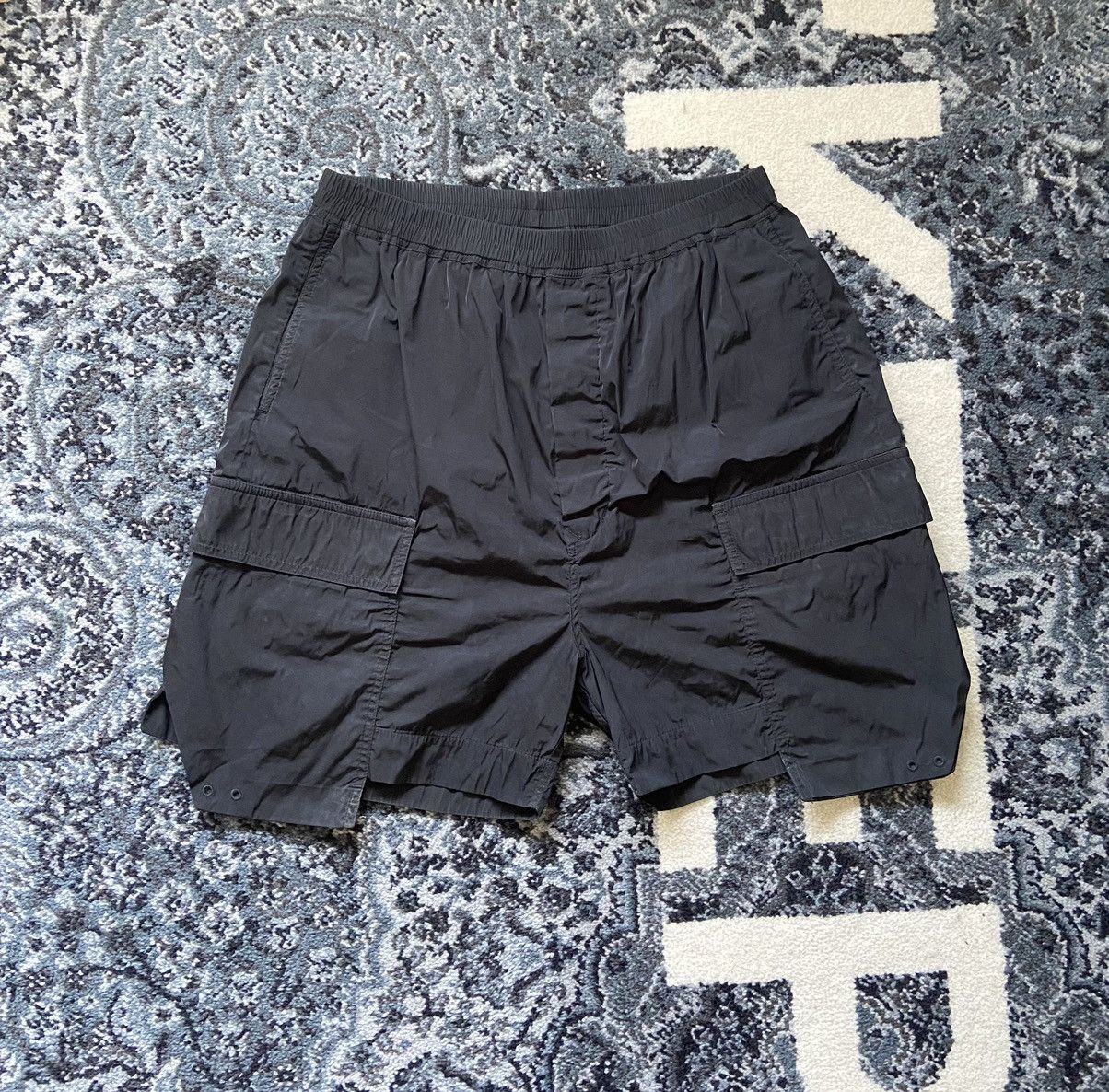 パンツ Rick Owens Thomas Boxer Shorts Black Rick Owens Thomas Boxers Shorts | SVD