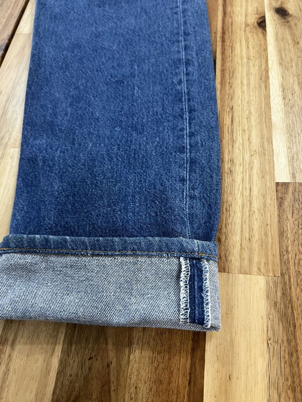 Levi's Vintage 90’s Levis 501 Small e Non Selvedge Denim Jeans Size US 32 / EU 48 - 4 Thumbnail