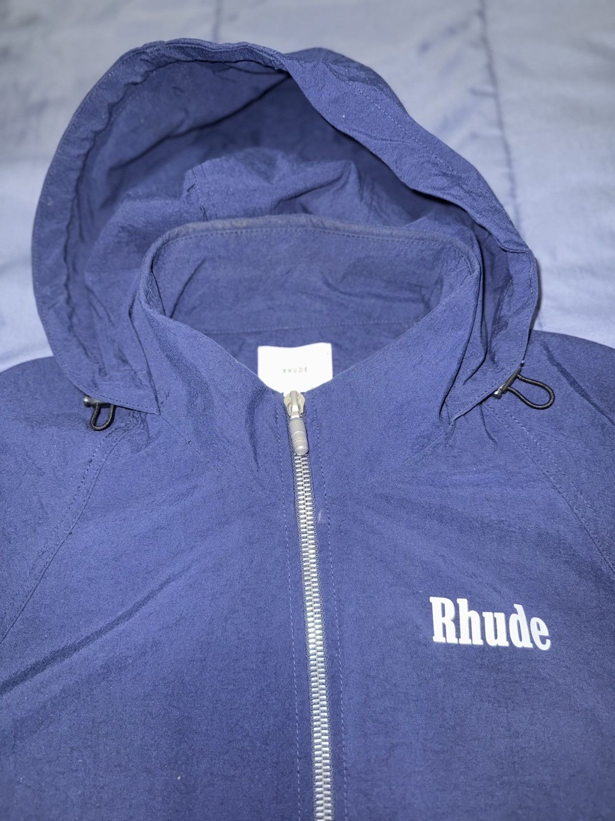 Rhude RHUDE Nylon Jacket With Hood And 2-pockets Size US S / EU 44-46 / 1 - 5 Thumbnail