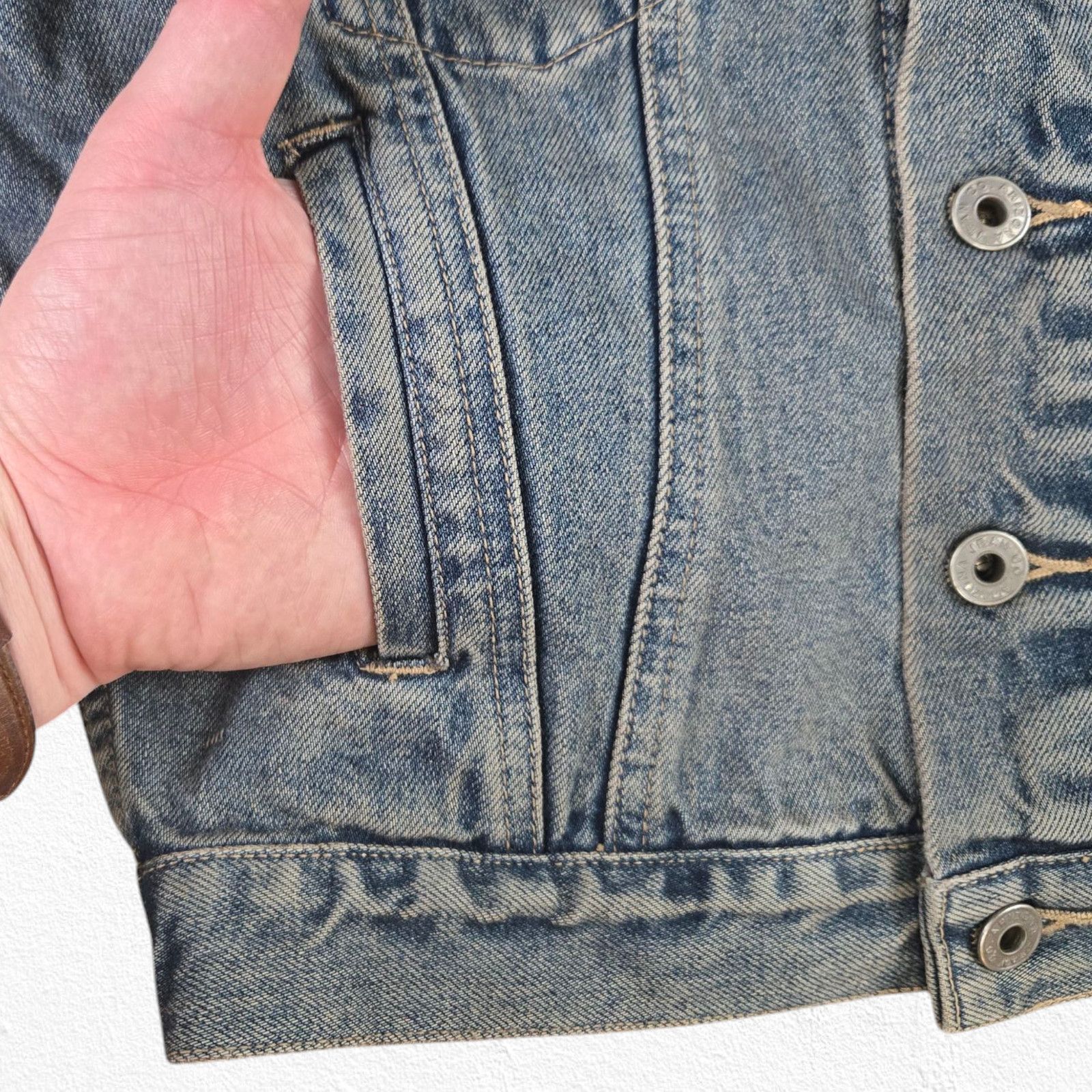 Other Vintage Arizona Blue Denim Jacket Size Medium Size M / US 6-8 / IT 42-44 - 5 Thumbnail