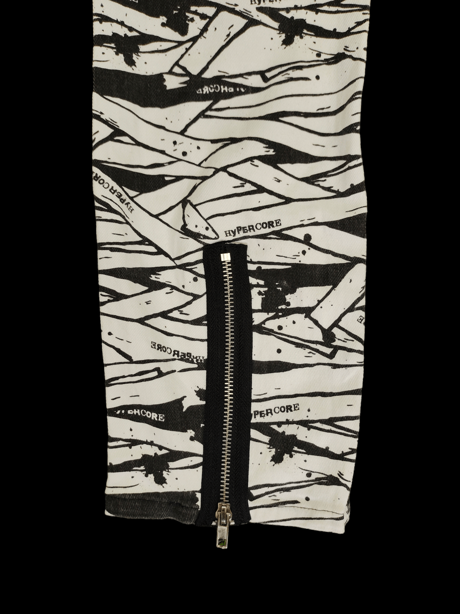 Hysteric Glamour × Undercover Hypercore Mummy Printed Denim Pants Hysteric Punk Style Size US 30 / EU 46 - 15 Thumbnail