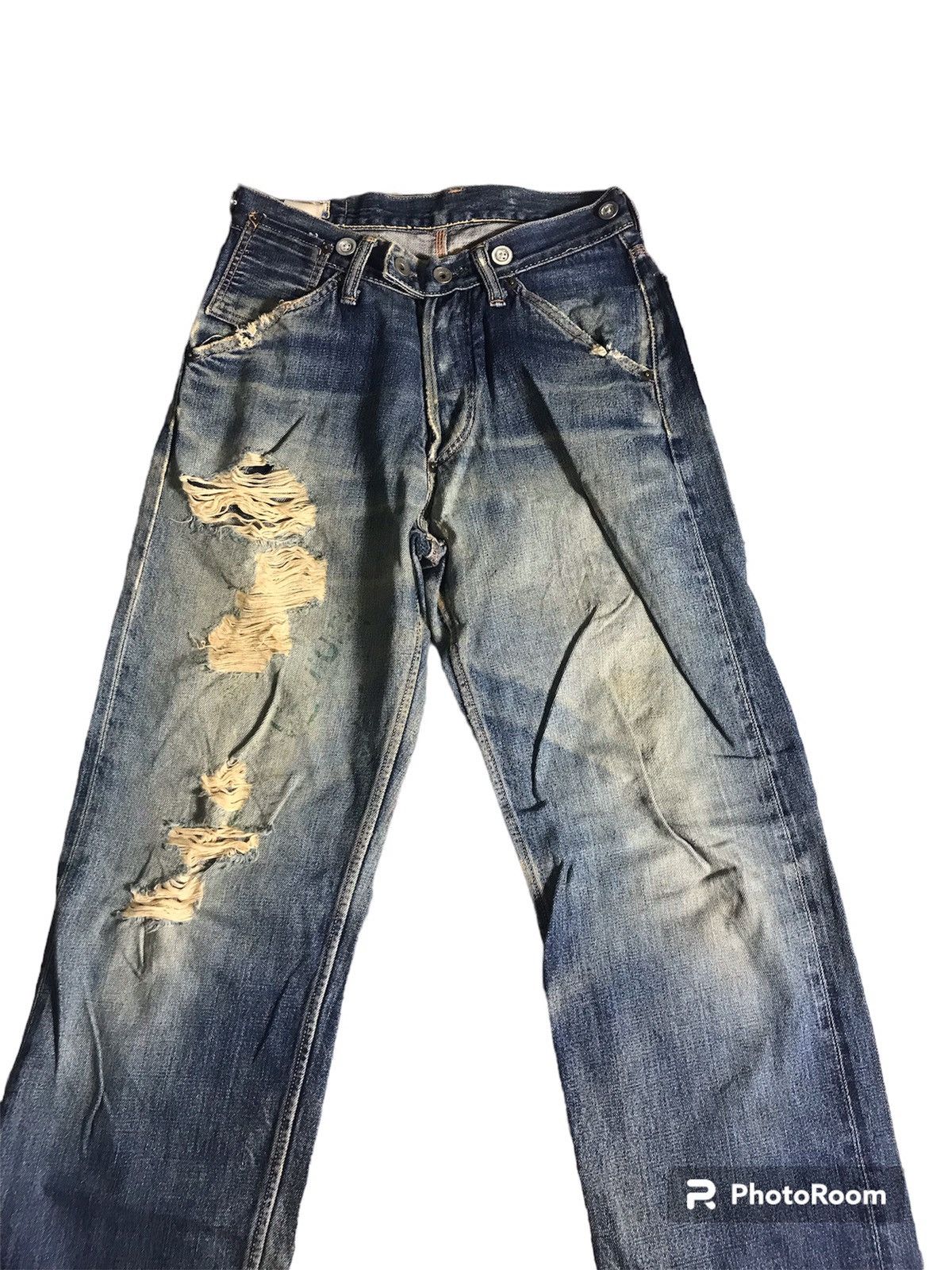 Dry Bones vintage dry bones jeans denim japan brand selvage Size US 29 - 2 Thumbnail