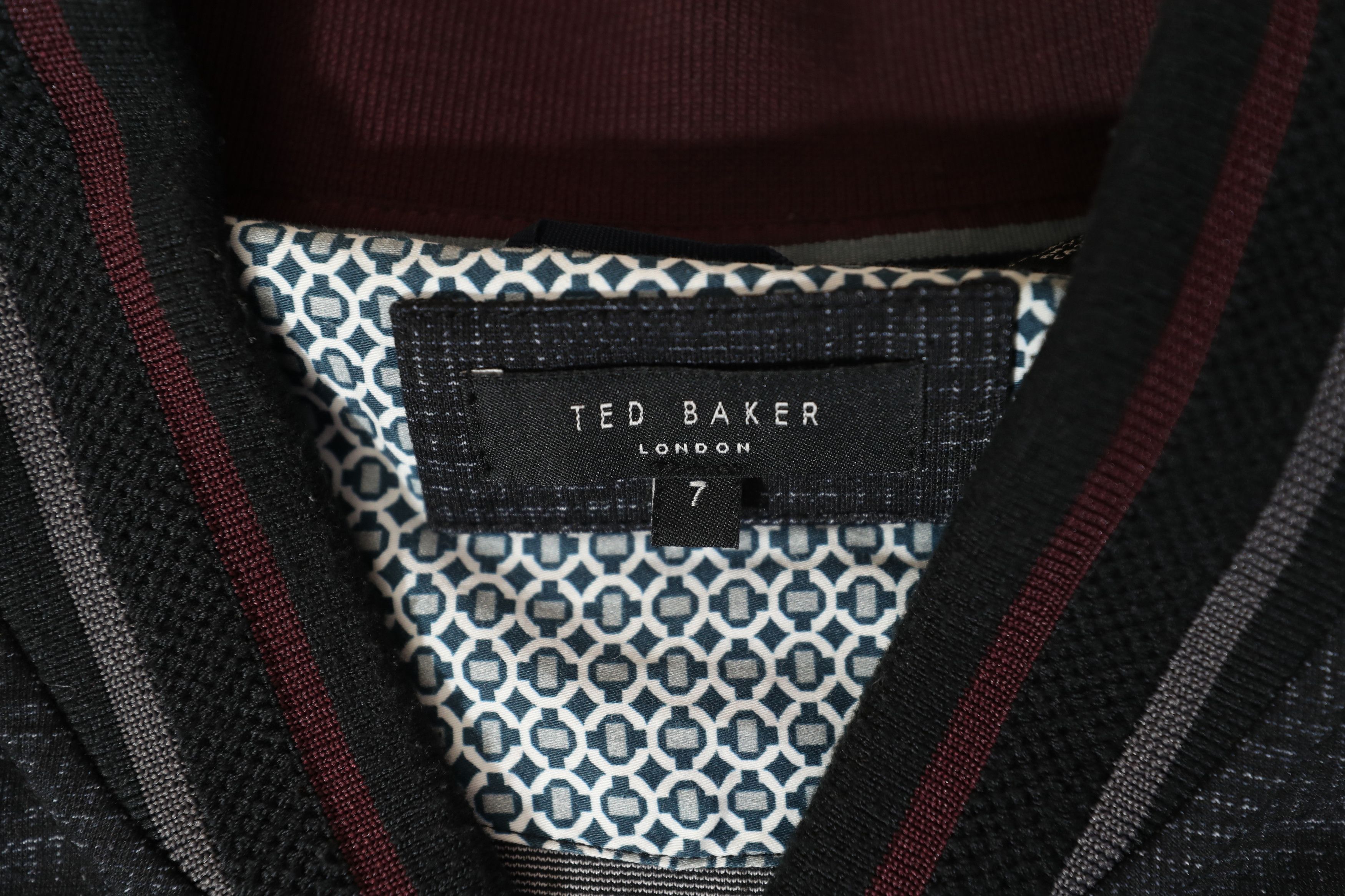 Ted Baker Ted Baker Tootie Full Zip Bomber Sweatshirt Black (7) Size US XXL / EU 58 / 5 - 7 Thumbnail