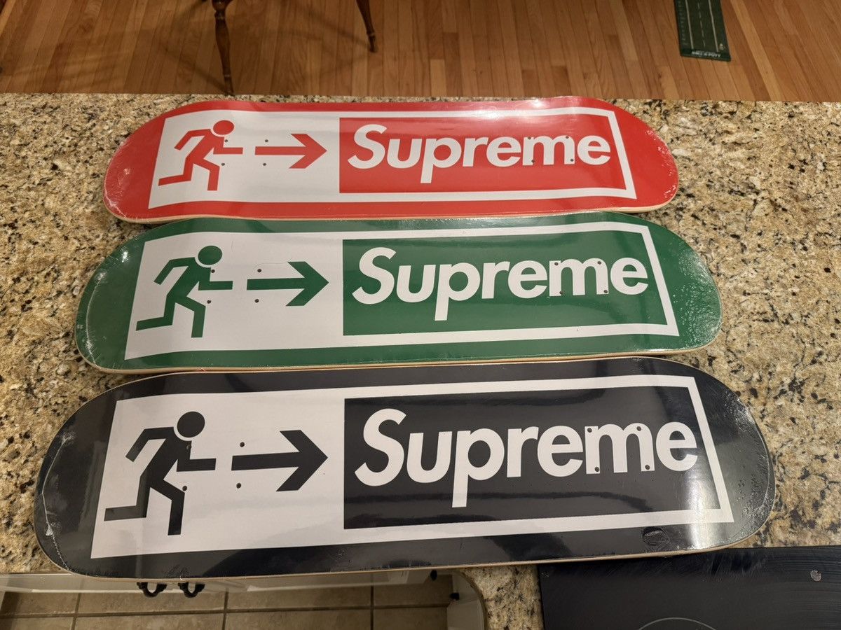 Supreme Supreme Exit Skateboard Deck Set Size ONE SIZE - 2 Thumbnail