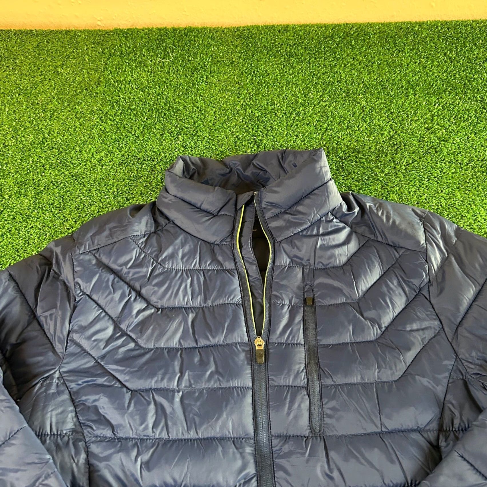 Vintage Xersion Packable Puffer Jacket Lightweight Full Zip Padded Coat Blue Mens Small Size US S / EU 44-46 / 1 - 3 Thumbnail