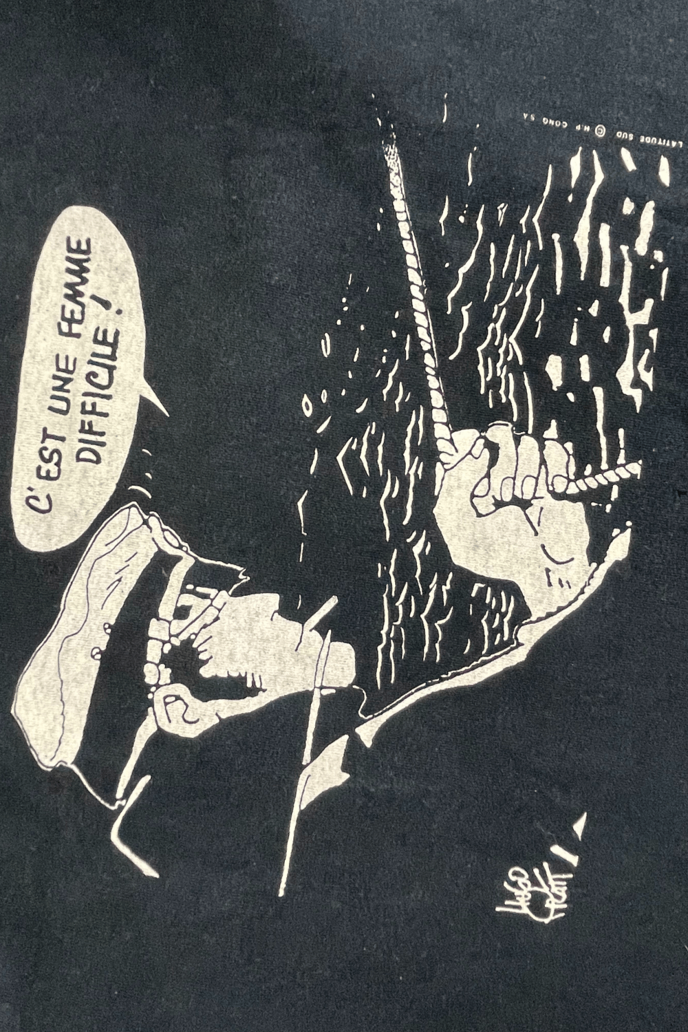 90s Corto Maltese Screen Stars L/S Tee (Made in Ireland) image 2