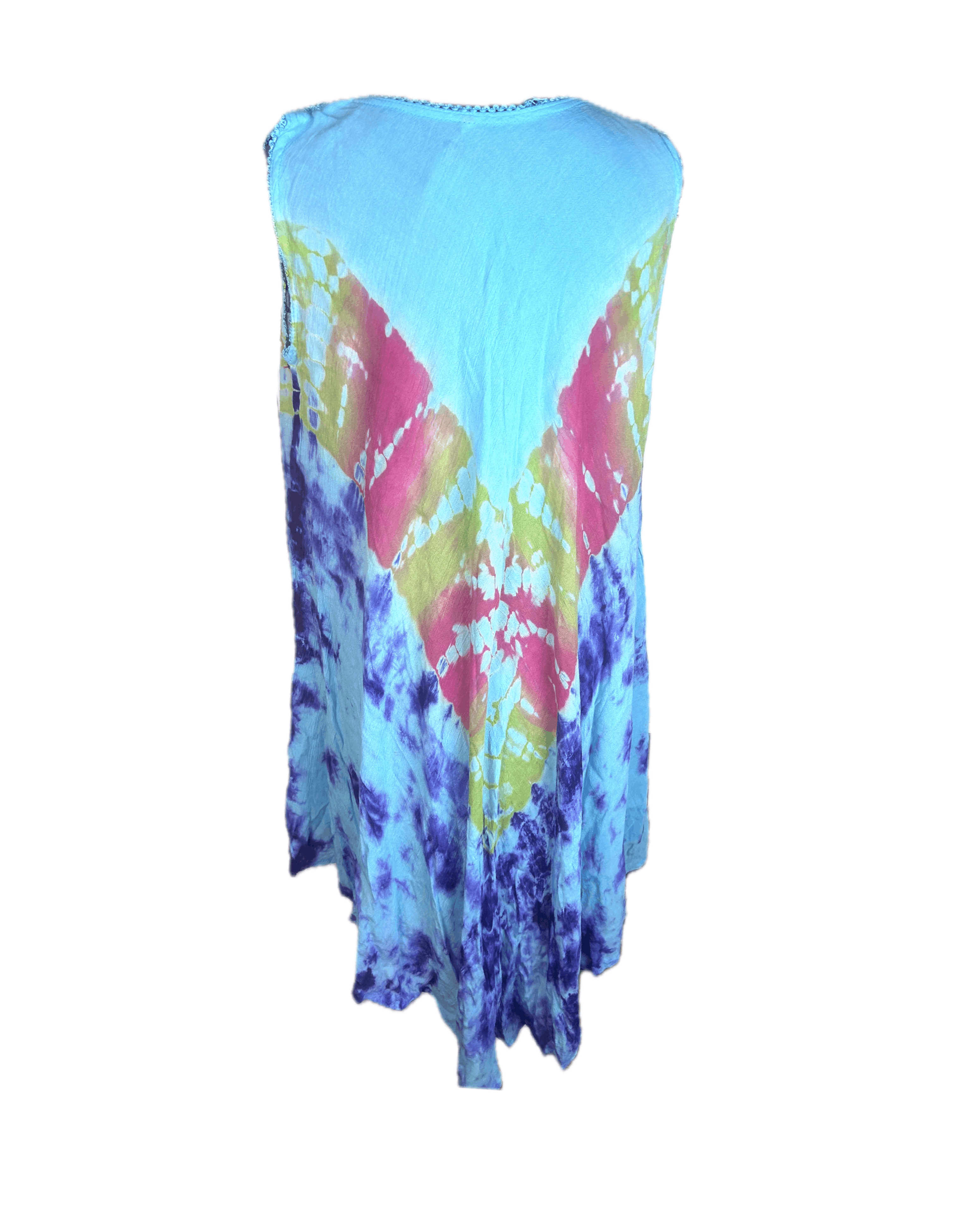 Vintage Y2K Tie Dye Dress Size ONE SIZE - 3 Thumbnail