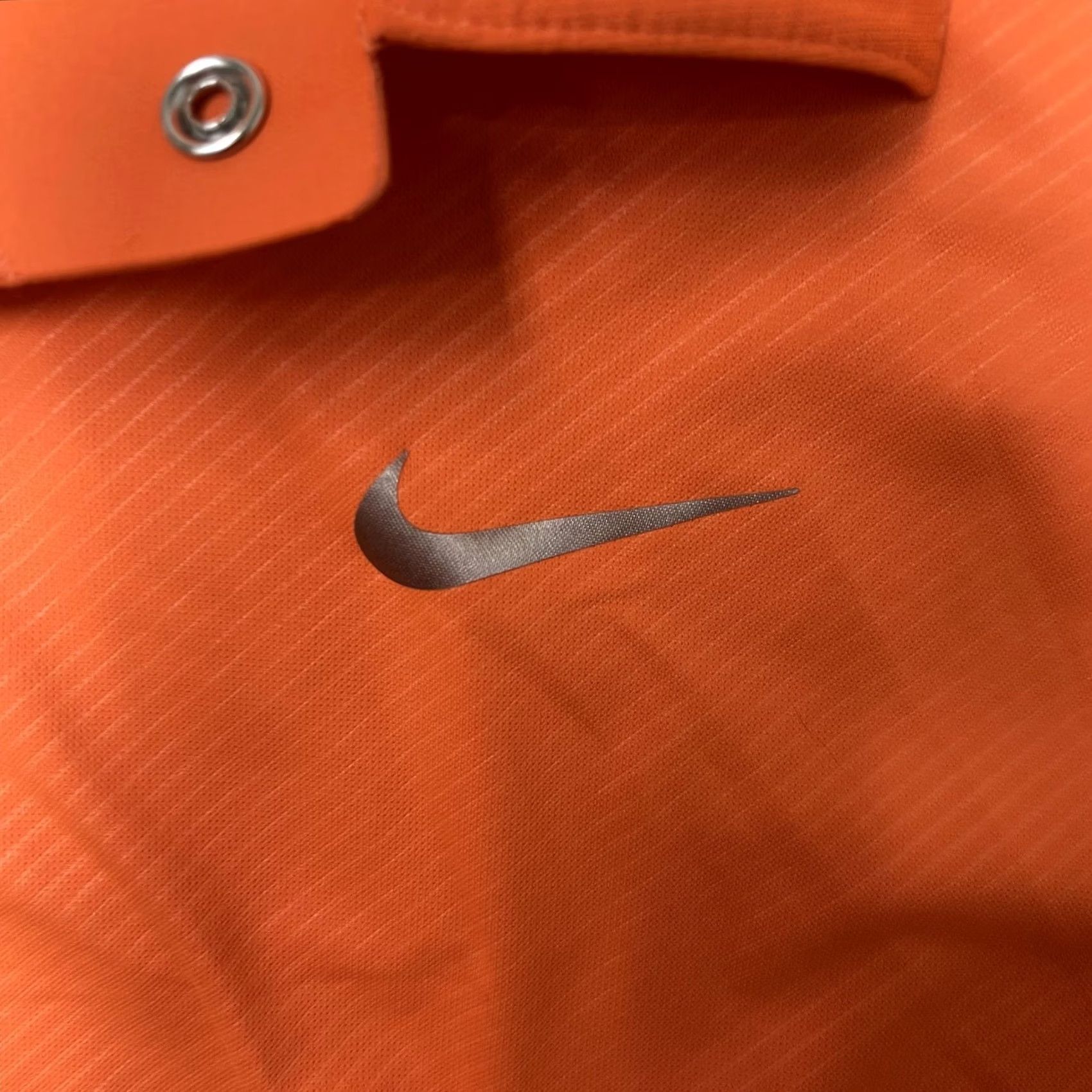 Nike Nike Polo Shirt Mens Small Orange Tiger Woods Dri-FIT Golf Short Sleeve Polo Shirt Mens Small Orange Tiger Woods Collection Dri-FIT Size US S / EU 44-46 / 1 - 2 Thumbnail