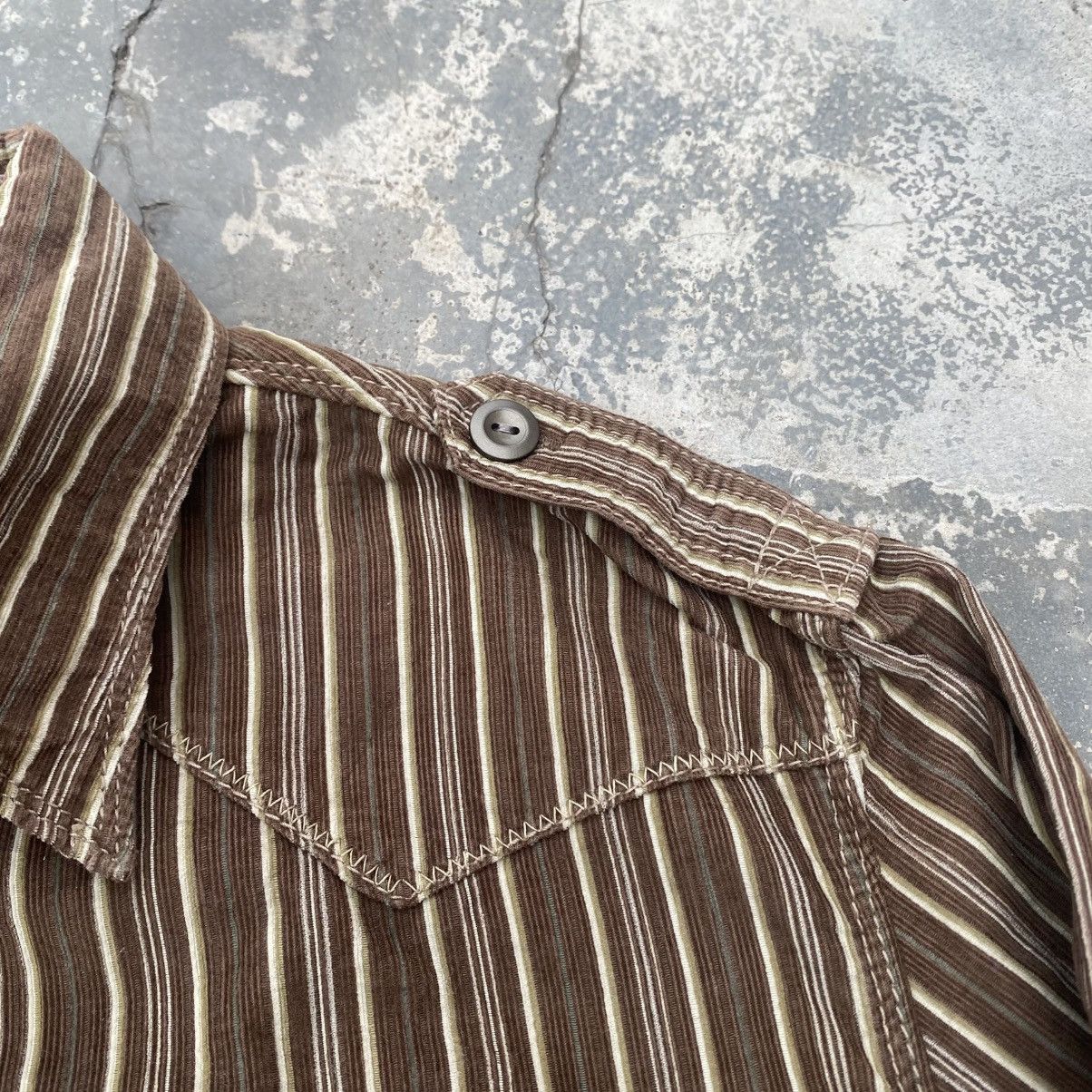 BAFFY Stripe Western Corduroy Shirt