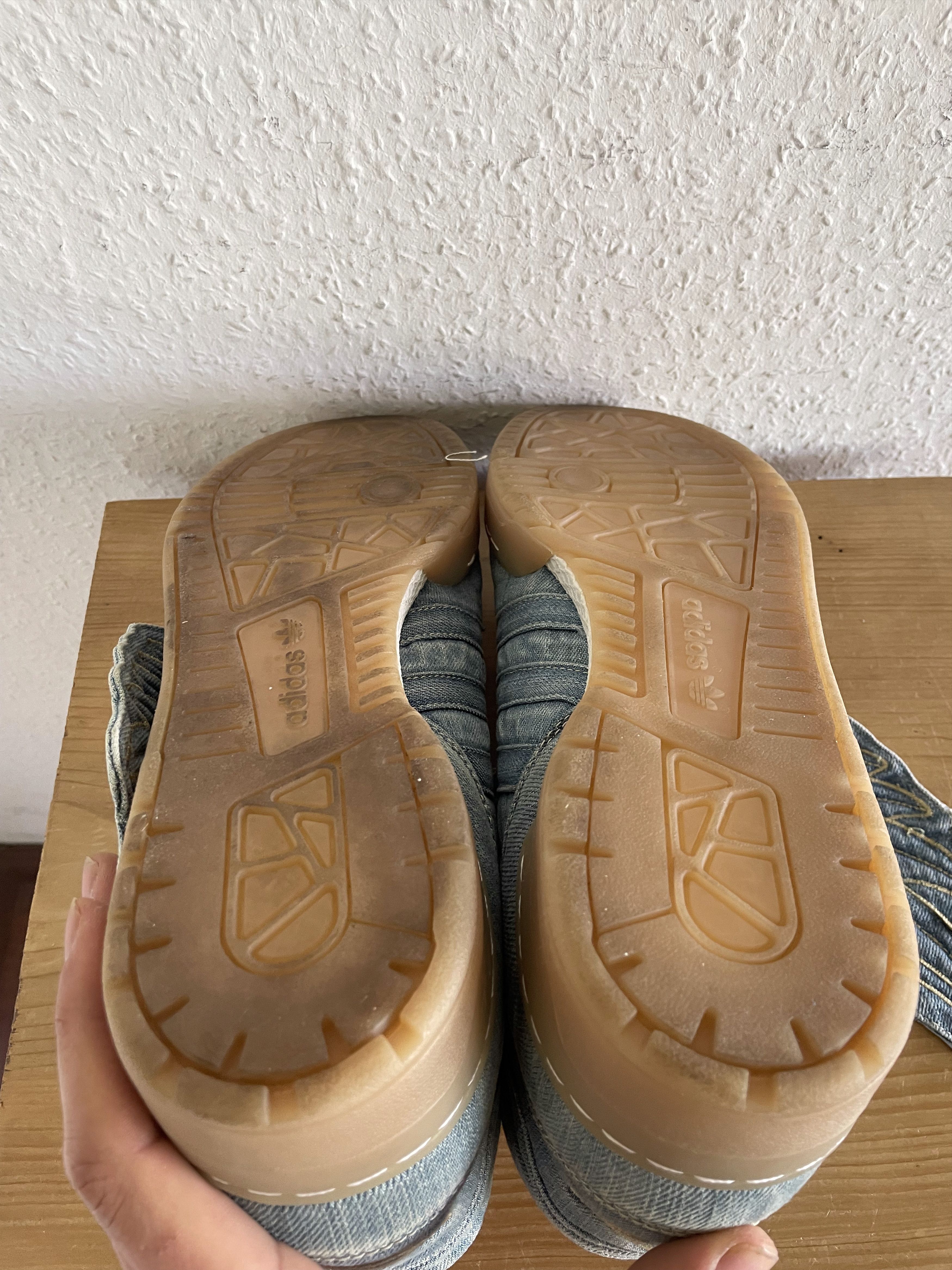 Adidas × Jeremy Scott JS Denim Wings Sneakers Size US 12.5 / EU 45-46 - 14 Thumbnail