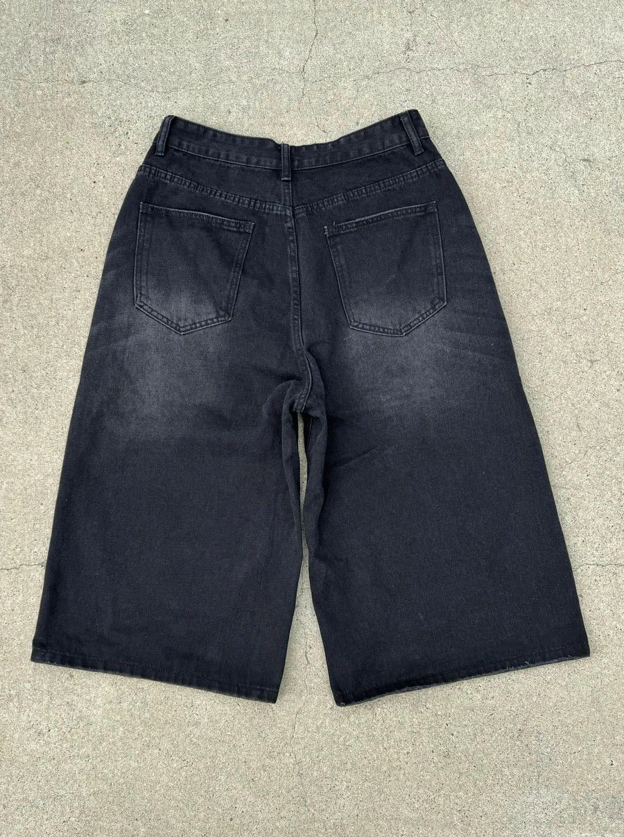 Other Faded Black Jorts Size US 34 / EU 50 - 2 Thumbnail