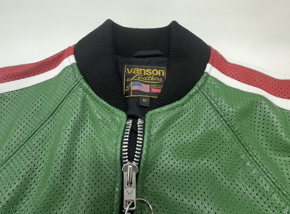 Supreme × Vanson Leathers Supreme Vanson Leathers Perforated Bomber Jacket. Size US M / EU 48-50 / 2 - 5 Thumbnail