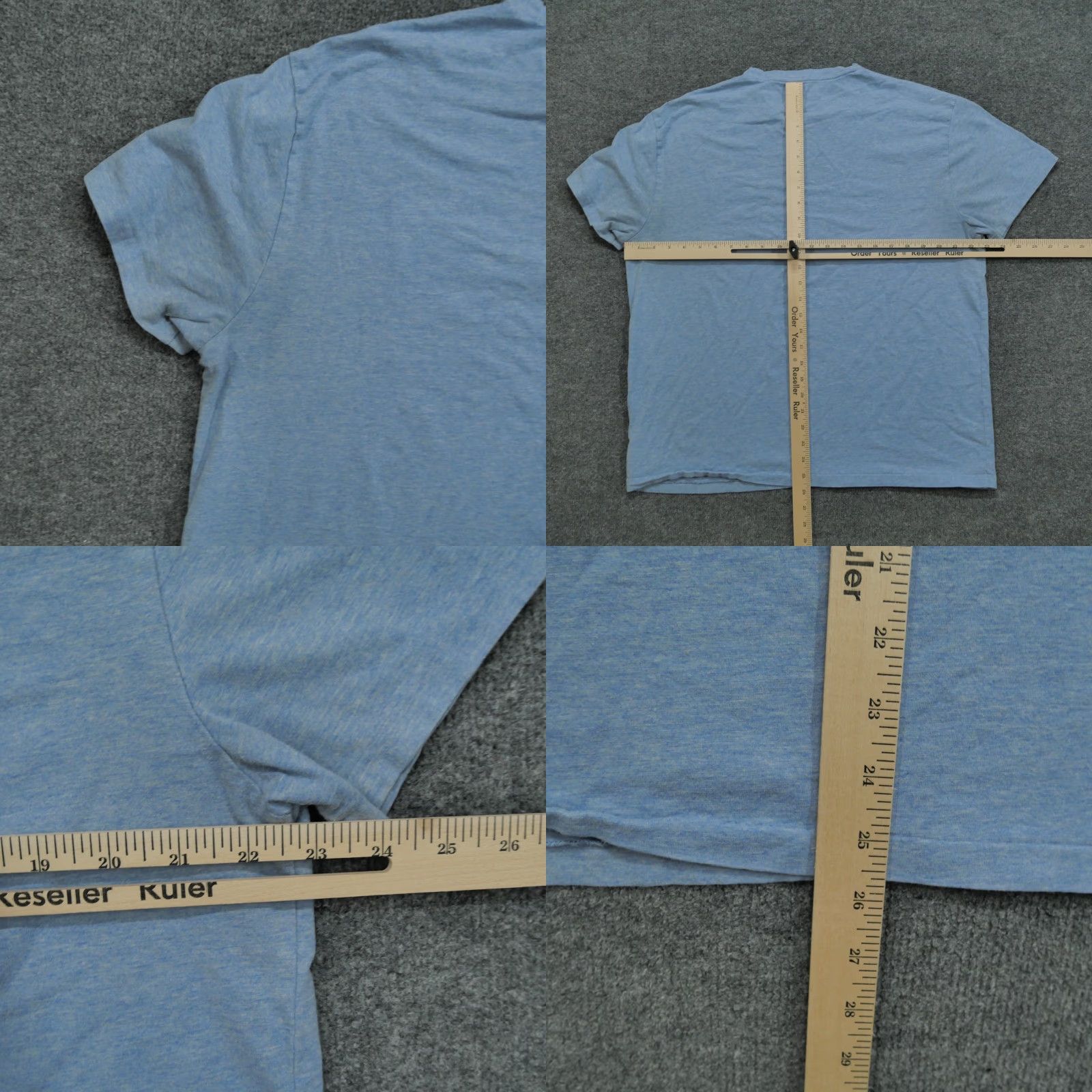 Polo Ralph Lauren Polo Ralph Lauren T Shirt Adult Large Blue Pocket Logo Short Sleeve Crew Neck Cotton Mens Size US L / EU 52-54 / 3 - 8 Thumbnail