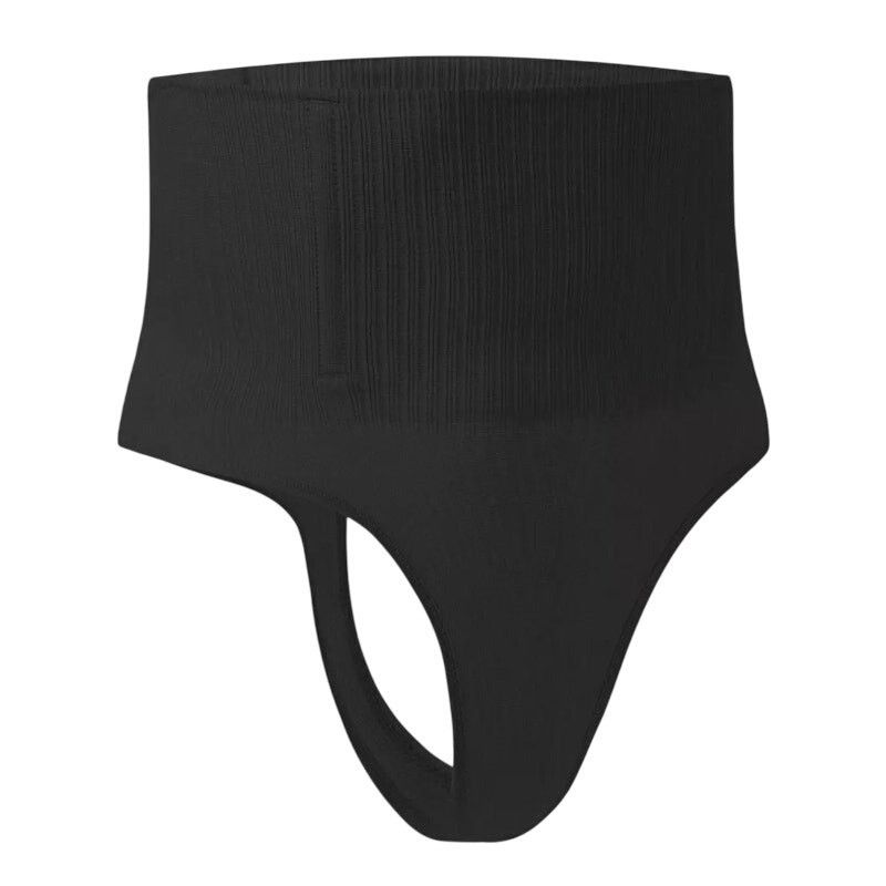 Shein Plain High Waisted Shapewear Bottom in Black, Size L Size ONE SIZE - 1 Preview