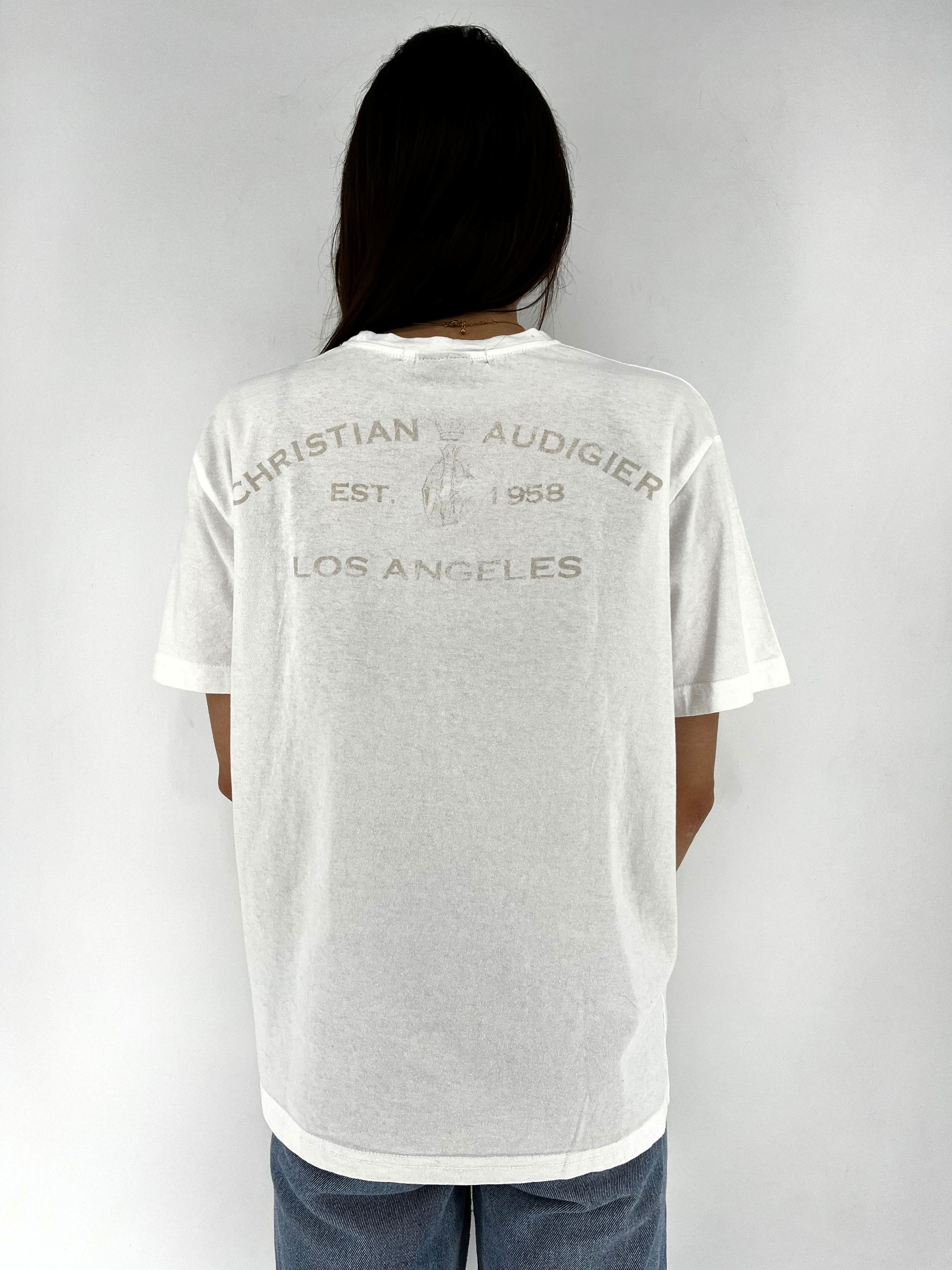 Christian Audigier Vintage Y2K Christian Audigier Women’s T-Shirt Size L / US 10 / IT 46 - 4 Thumbnail