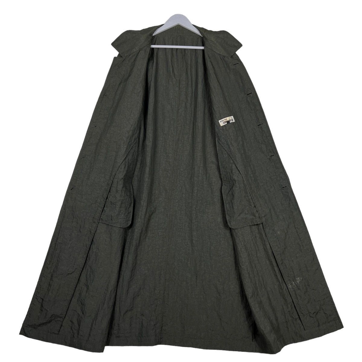 Issey Miyake 🔥 90s FEBUARY 0-7 NYLON TRENCH COAT Size US L / EU 52-54 / 3 - 12 Thumbnail