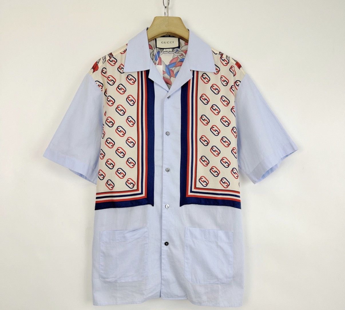 Gucci Gucci Short Sleeve Shirt K12 Size US S / EU 44-46 / 1 - 1 Thumbnail