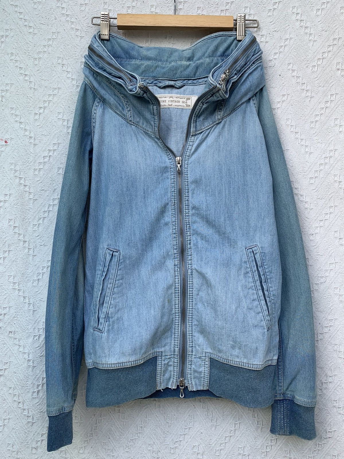 2000’s Genuine Vintage GOA Denim Hooded Bono Jacket