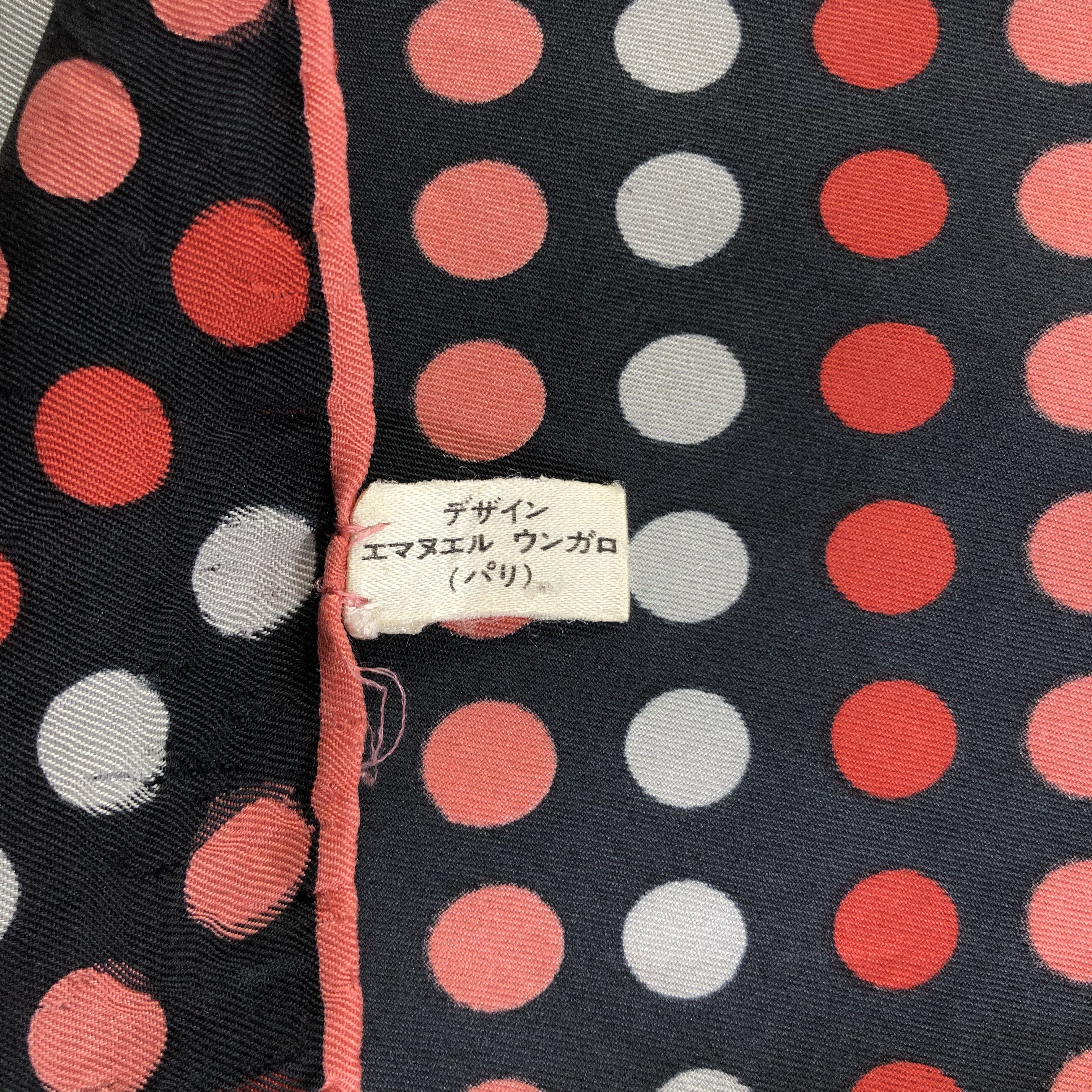 Emanuel Ungaro Vintage Emanuel Ungaro Silk Scarf Size ONE SIZE - 5 Thumbnail