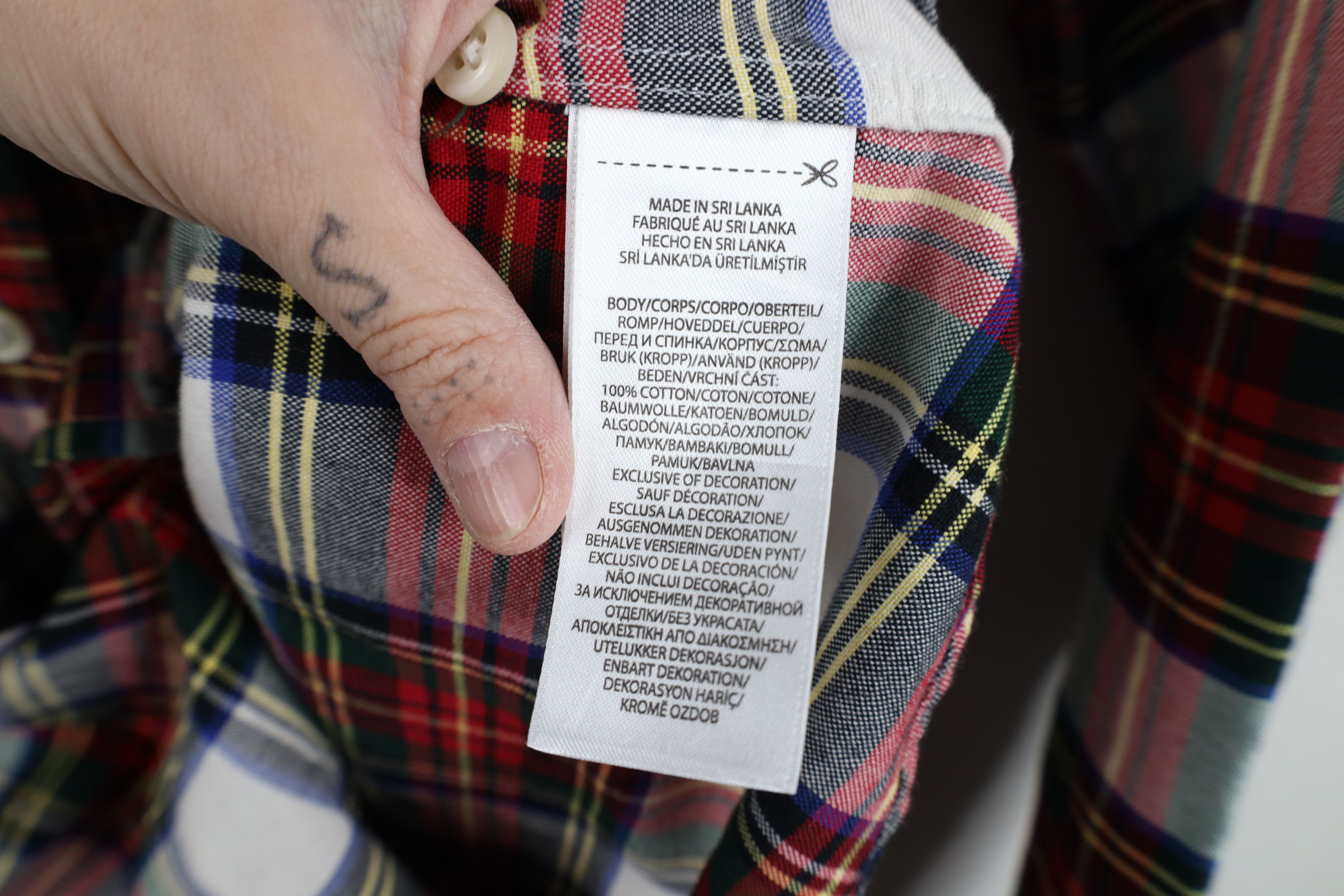 Ralph Lauren Vintage Ralph Lauren Fit Flannel Collared Button Down Shirt Size US M / EU 48-50 / 2 - 8 Thumbnail