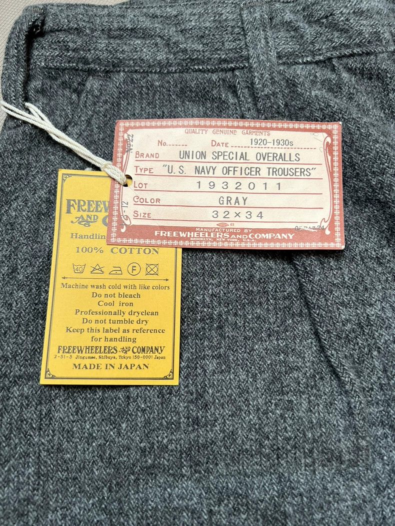 Freewheelers FREEWHEELERS U.S. Navy Officer Trousers Officer Trousers F Size US 32 / EU 48 - 5 Thumbnail