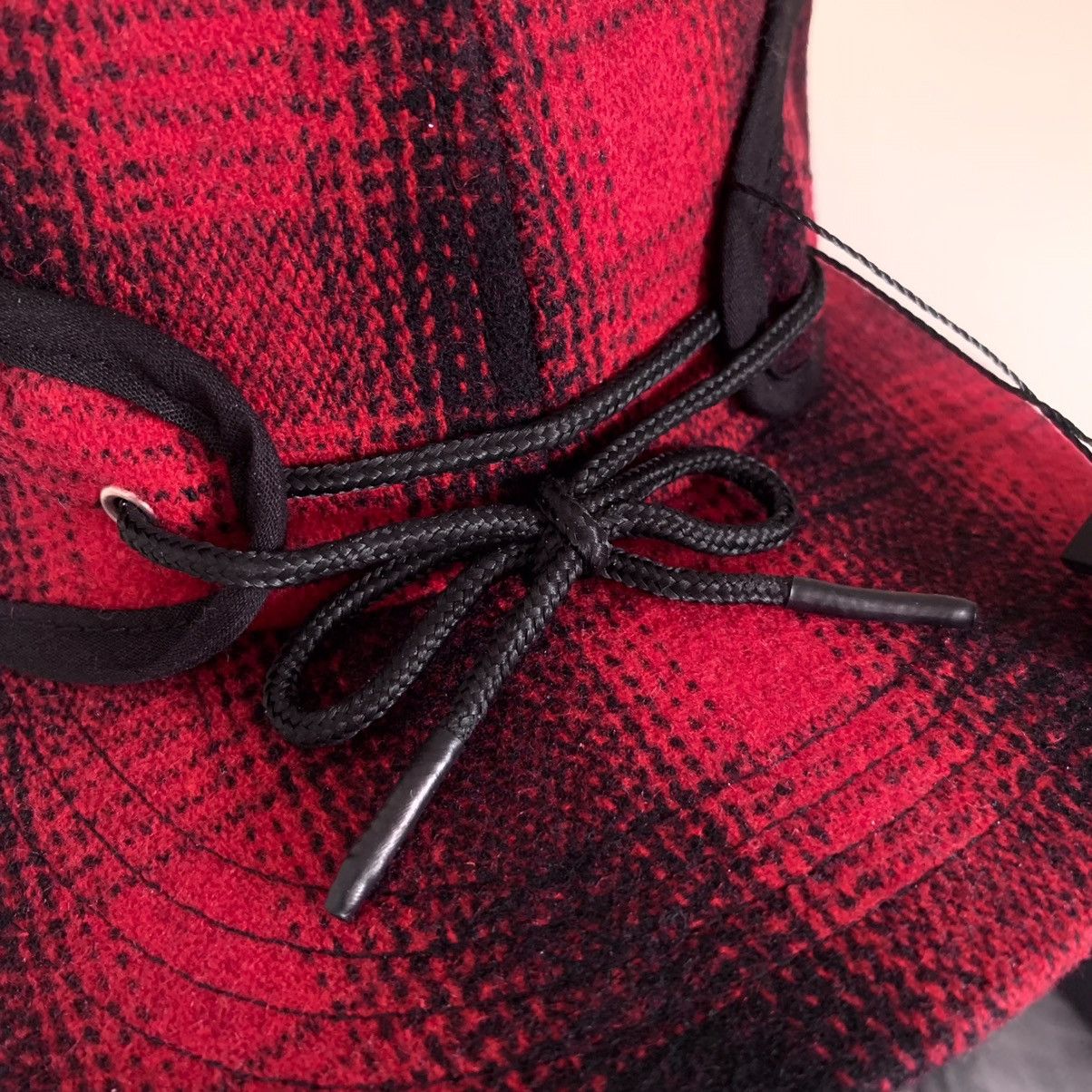 Mercedes-Benz Wool plaid camper cap hat Size ONE SIZE - 5 Thumbnail