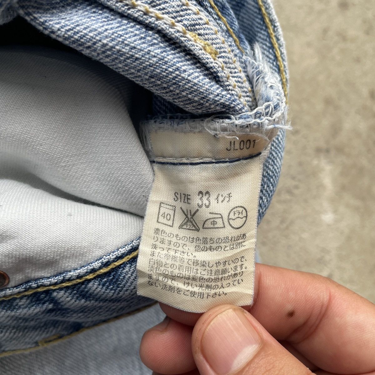Jean × Levi's × StraightFaded W32💥 Vintage Levis 533 Straight Faded Jeans Pants Denim Size US 32 / EU 48 - 9 Thumbnail