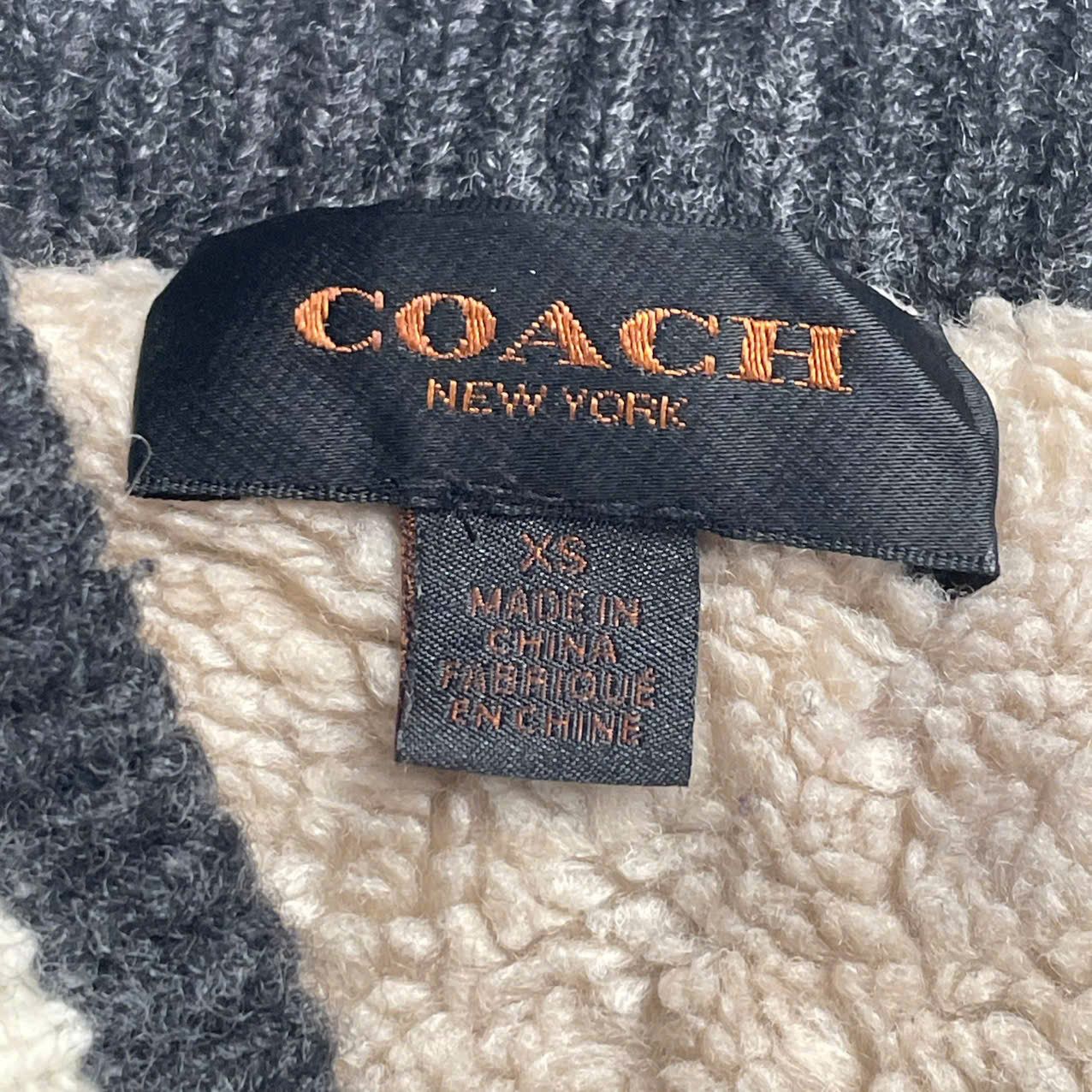 Coach Coach wool varsity jacket with leather tab Size US S / EU 44-46 / 1 - 5 Thumbnail
