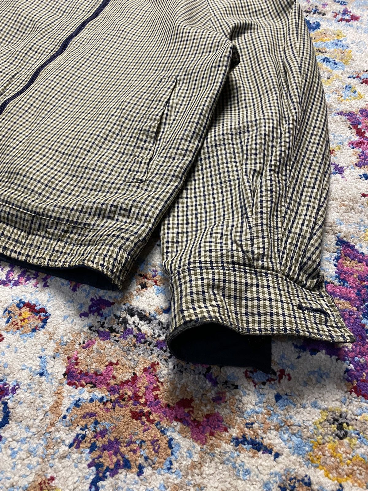 Aquascutum × Vintage 1980s Aquascutum 1st Early model Brackenbury Blouson Coat Size US L / EU 52-54 / 3 - 18 Thumbnail