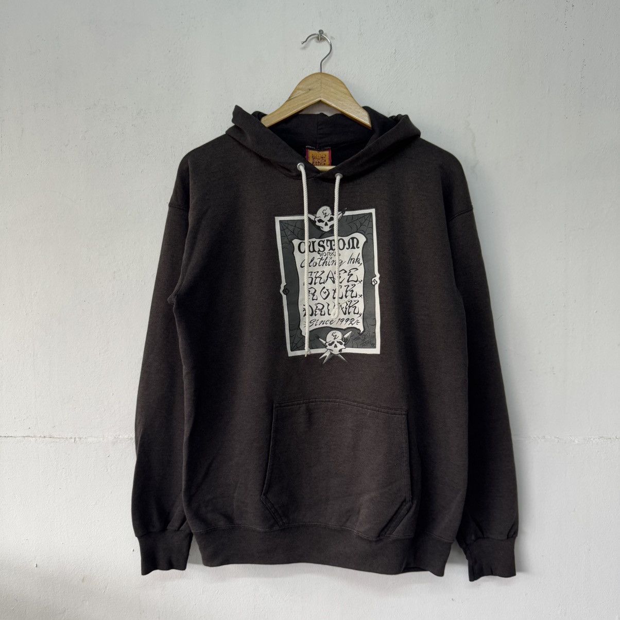 Sex Skateboards 1990s Custom Work Japanese Skate Punk Rock Drunk Hoodie Size US L / EU 52-54 / 3 - 1 Thumbnail