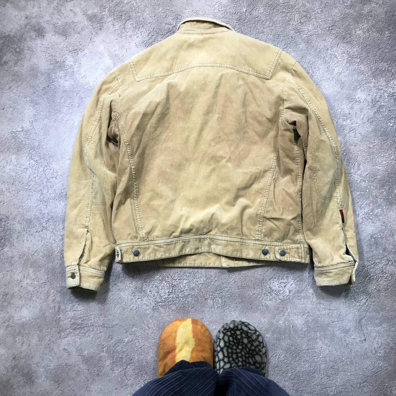 Japanese Brand VINTAGE Y2K VELVET JACKET JAPAN CASUAL STREETWEAR 90s Size US XL / EU 56 / 4 - 6 Thumbnail