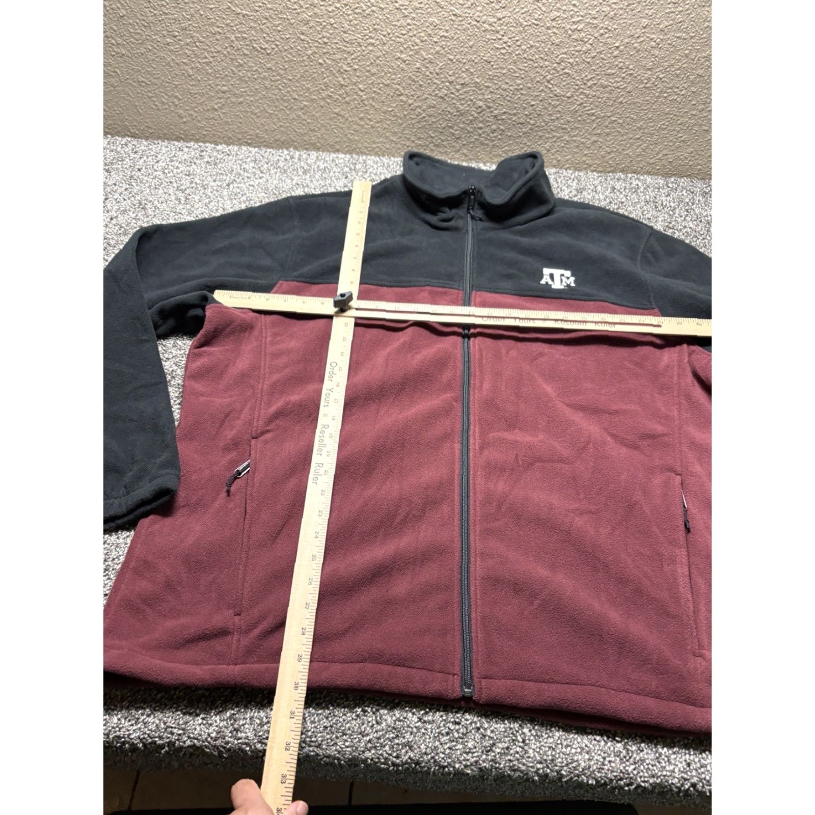 Vintage Columbia Jacket Men 3XL Maroon Black Collegiate Full Zip Texas A&M Aggies Size US XXL / EU 58 / 5 - 5 Thumbnail