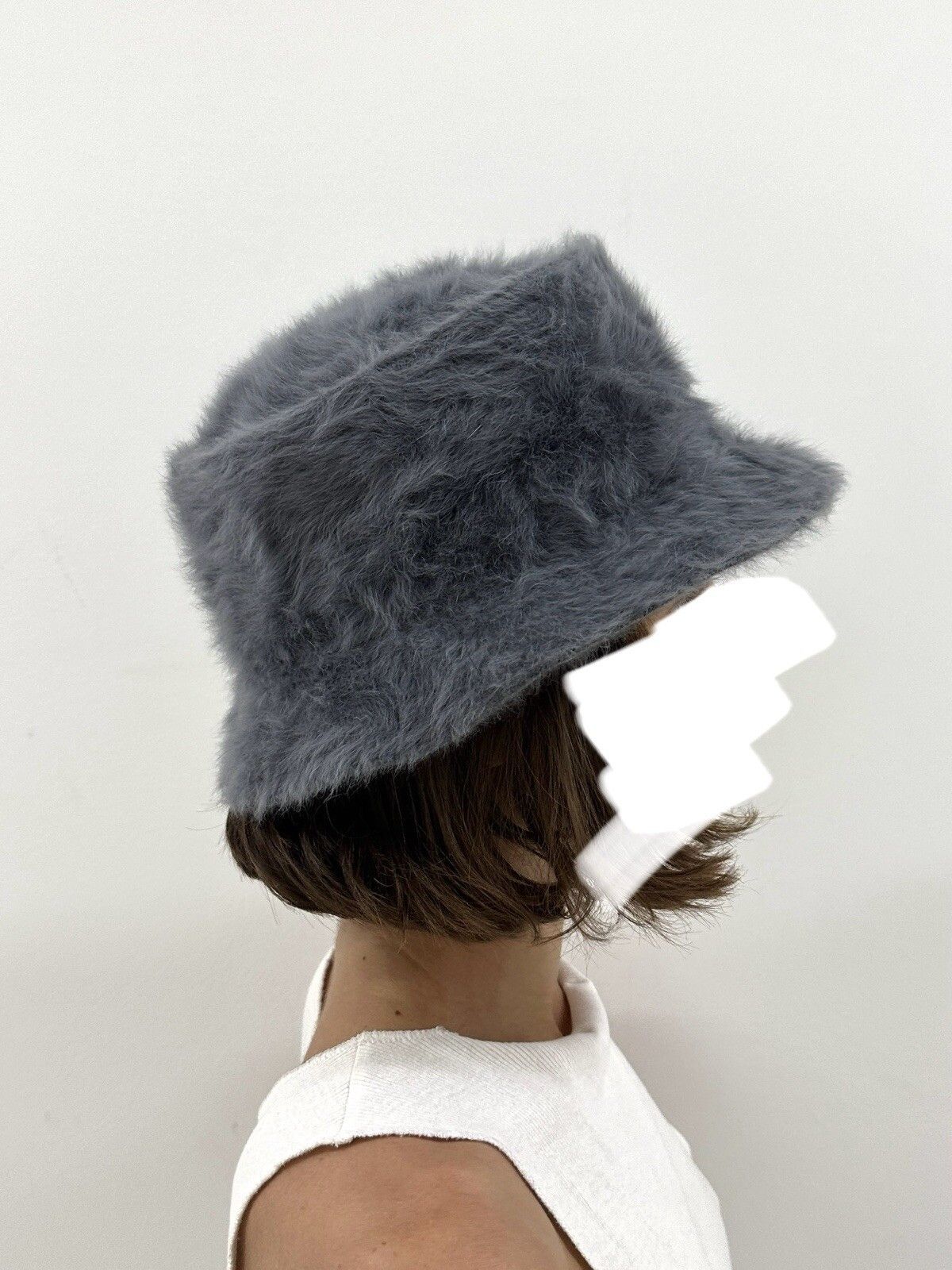 Kangol VINTAGE Kangol FURGORA Bucket Bin Hat Fuzzy Fluffy size L Size ONE SIZE - 2 Thumbnail