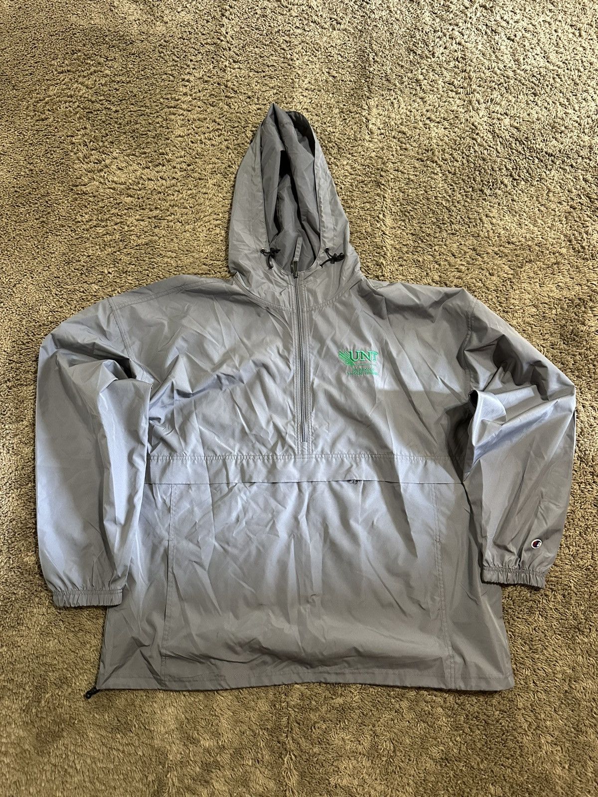 NCAA Vintage NCAA North Texas University windbreaker 90s size 3XL Size US XXL / EU 58 / 5 - 1 Thumbnail