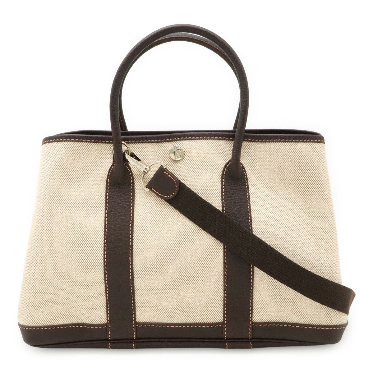 Hermes Hermes Hermes Garden Party TPM Toilè H 2way Bag Canvas Tote Bag Stamp H (2004) DUTY FREE for USA Size ONE SIZE - 1 Thumbnail