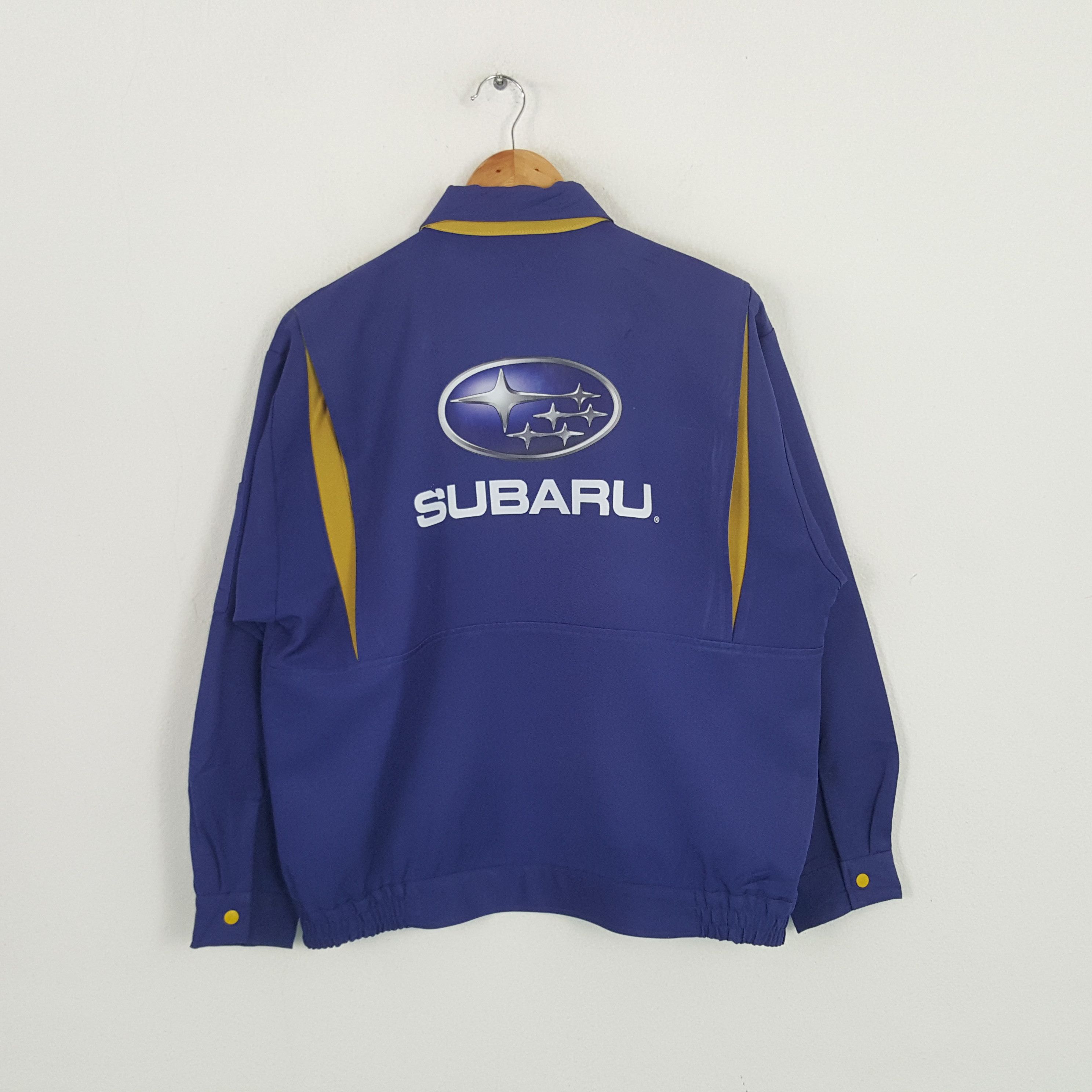 Japanese Brand × Vintage Vintage Subaru Japanese Rally Team Custom Art Jacket Size US M / EU 48-50 / 2 - 1 Thumbnail