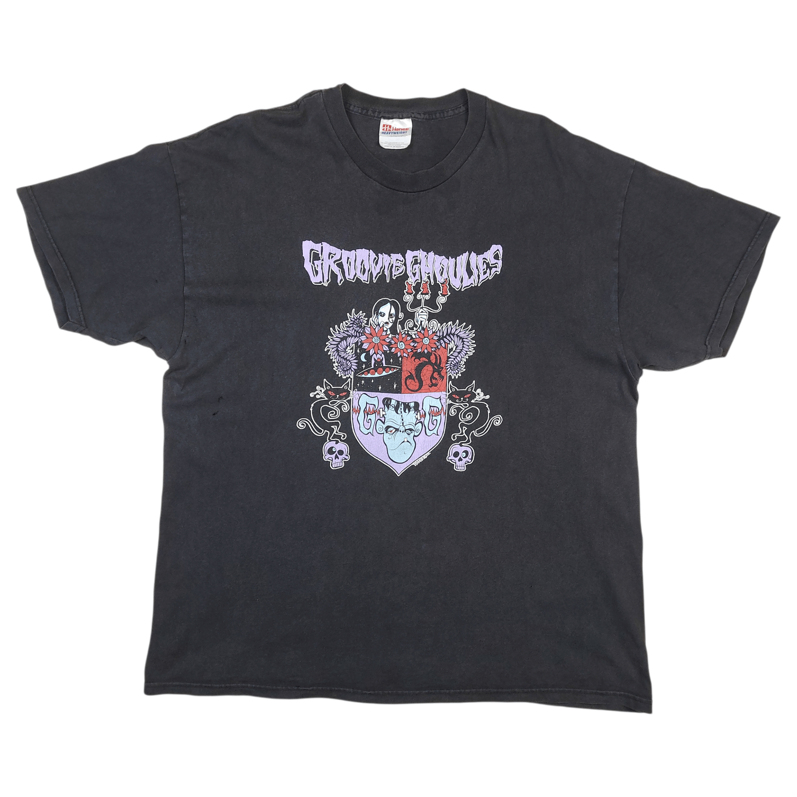 Band Tees Vintage 90s Groovie Ghoulies Band Horror Punk TEE Size US XL / EU 56 / 4 - 1 Thumbnail
