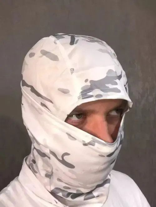 Other White Camo Balaklava Ski Mask Size ONE SIZE - 4 Thumbnail