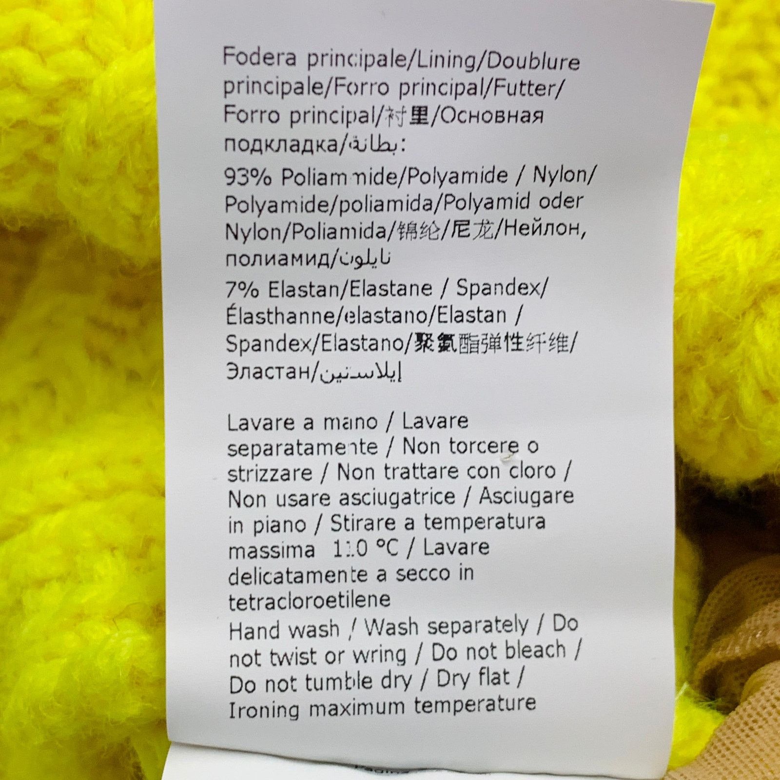 Philosophy di Lorenzo Serafini S Yellow Cable Knit Crew Neck Sweater Size S / US 4 / IT 40 - 7 Thumbnail