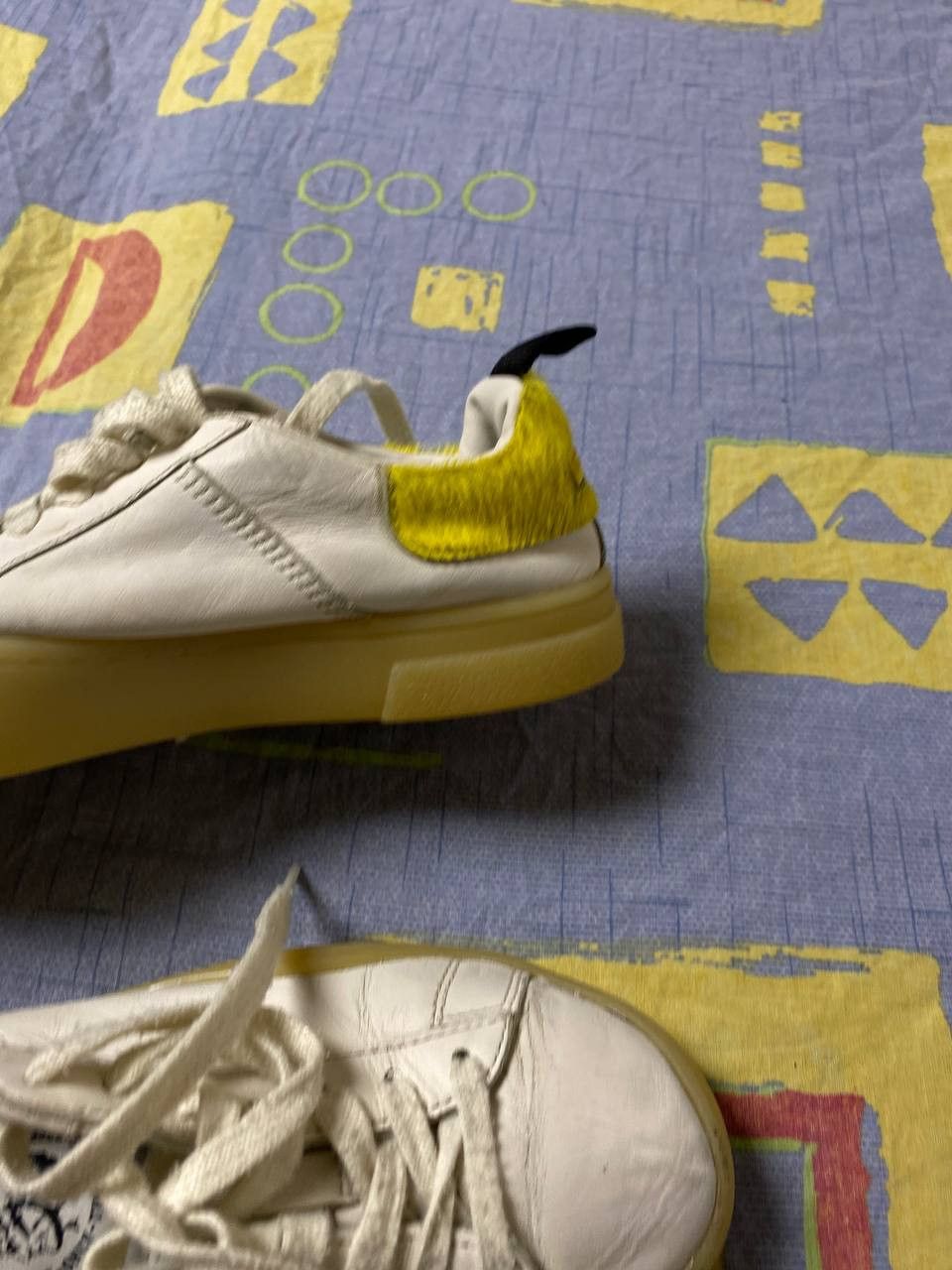 Diesel 2000s Archive Japanese Leather Sneakers Diesel Y2K Size US 7 / IT 37 - 9 Thumbnail