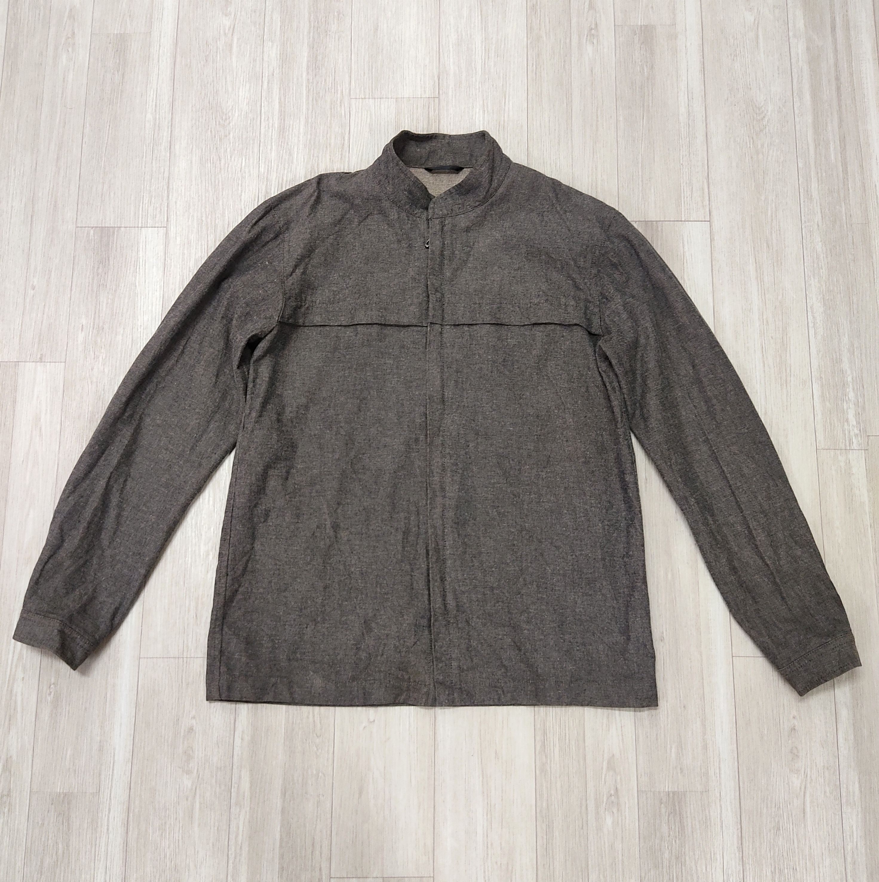 TÊTE HOMME Casual Cotton Zipper Jacket