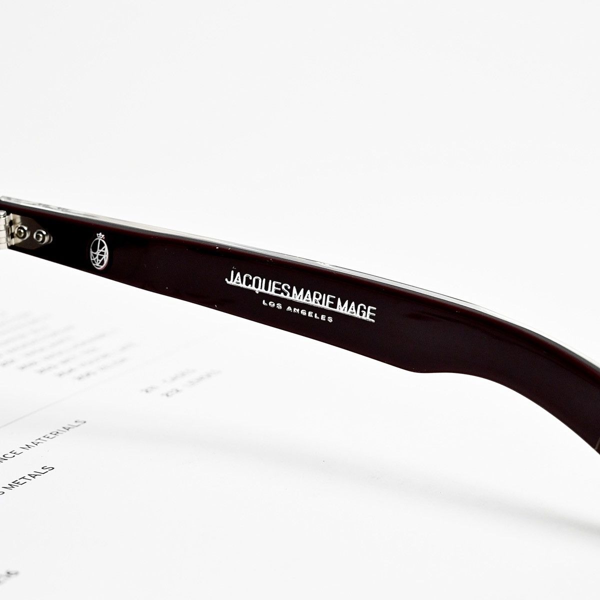 Jacques Marie Mage JACQUES MARIE MAGE JMM ZEPHIRIN 44 SUNGLASSES Size ONE SIZE - 10 Thumbnail