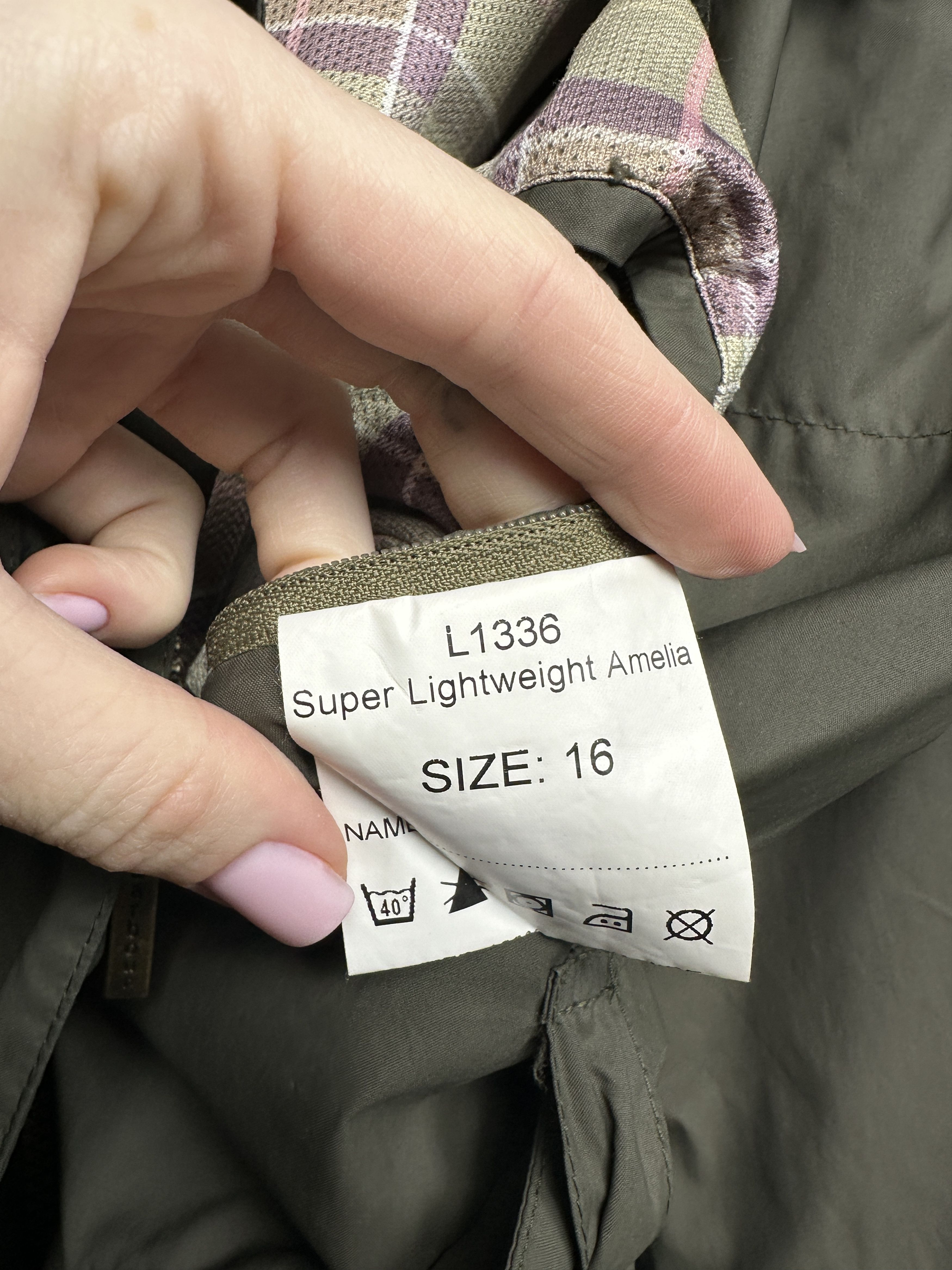 Barbour Barbour Vintage Womens Lightweight Amelia Jacket Size XL / US 12-14 / IT 48-50 - 6 Thumbnail