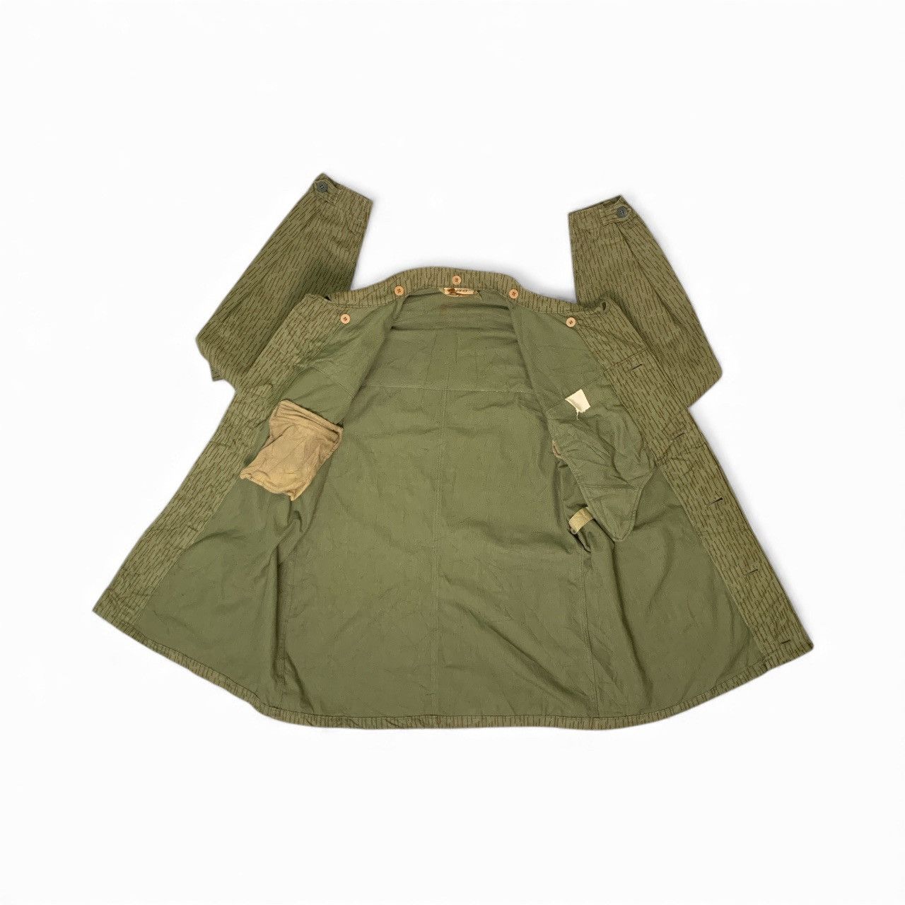 Other Rare Design Vintage East German Strichtarn Field Shirt Size M / US 6-8 / IT 42-44 - 3 Thumbnail