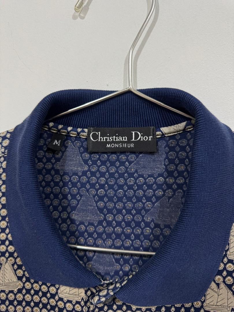 Christian Dior Monsieur Vintage 90s Christian Dior Monsieur Polo Tee Size US M / EU 48-50 / 2 - 3 Thumbnail