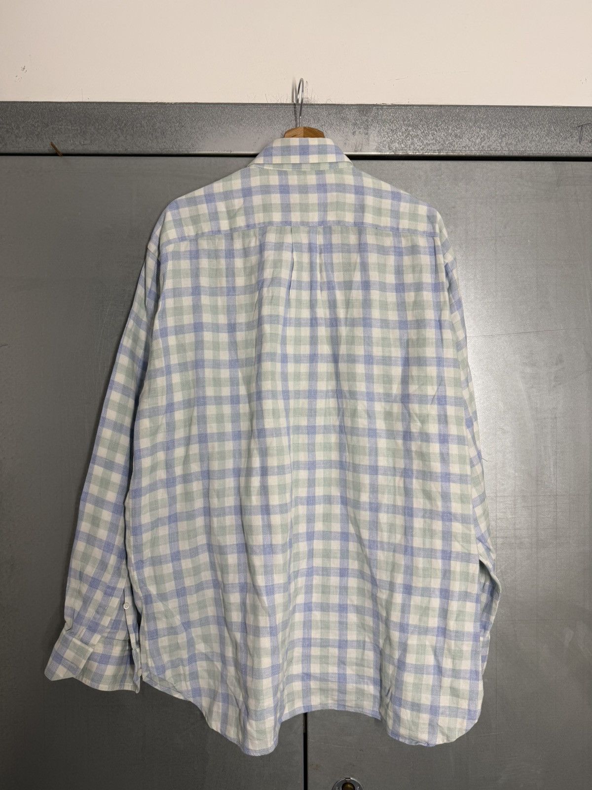 Loro Piana Loro Piana Linen Shirt Size US XXL / EU 58 / 5 - 11 Thumbnail