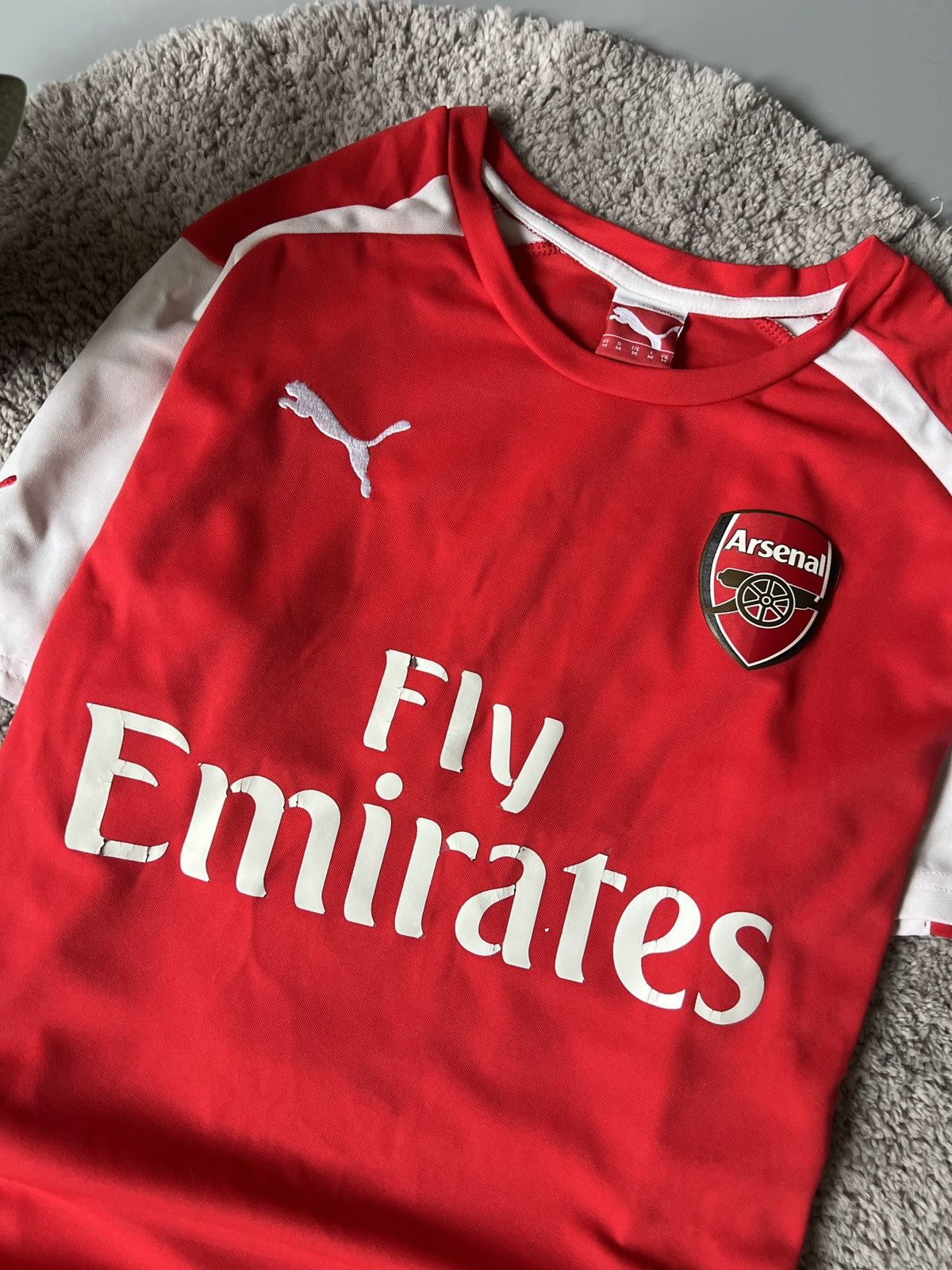 Puma ARSENAL PUMA 2014/2015 FOOTBALL HOME JERSEY #17 ALEXIS Size US M / EU 48-50 / 2 - 3 Thumbnail