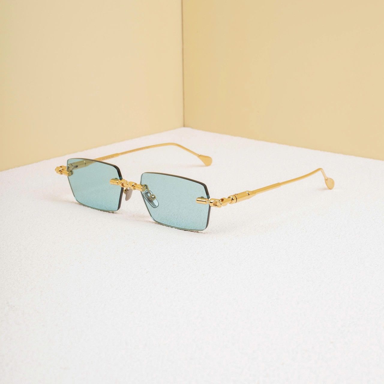 KUBORAUM H61 GD GOLD AQUAMARINE SUNGLASSES