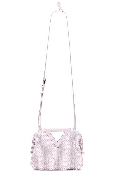 Bottega Veneta o1n1vont0525 Size: OS / Point Pouch in Light Pink Size ONE SIZE - 2 Thumbnail