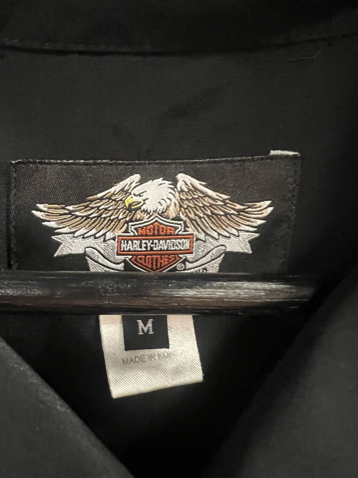 Harley Davidson Vintage Harley Davidson Phoenix Fire Button Up Shirt Size US M / EU 48-50 / 2 - 3 Thumbnail